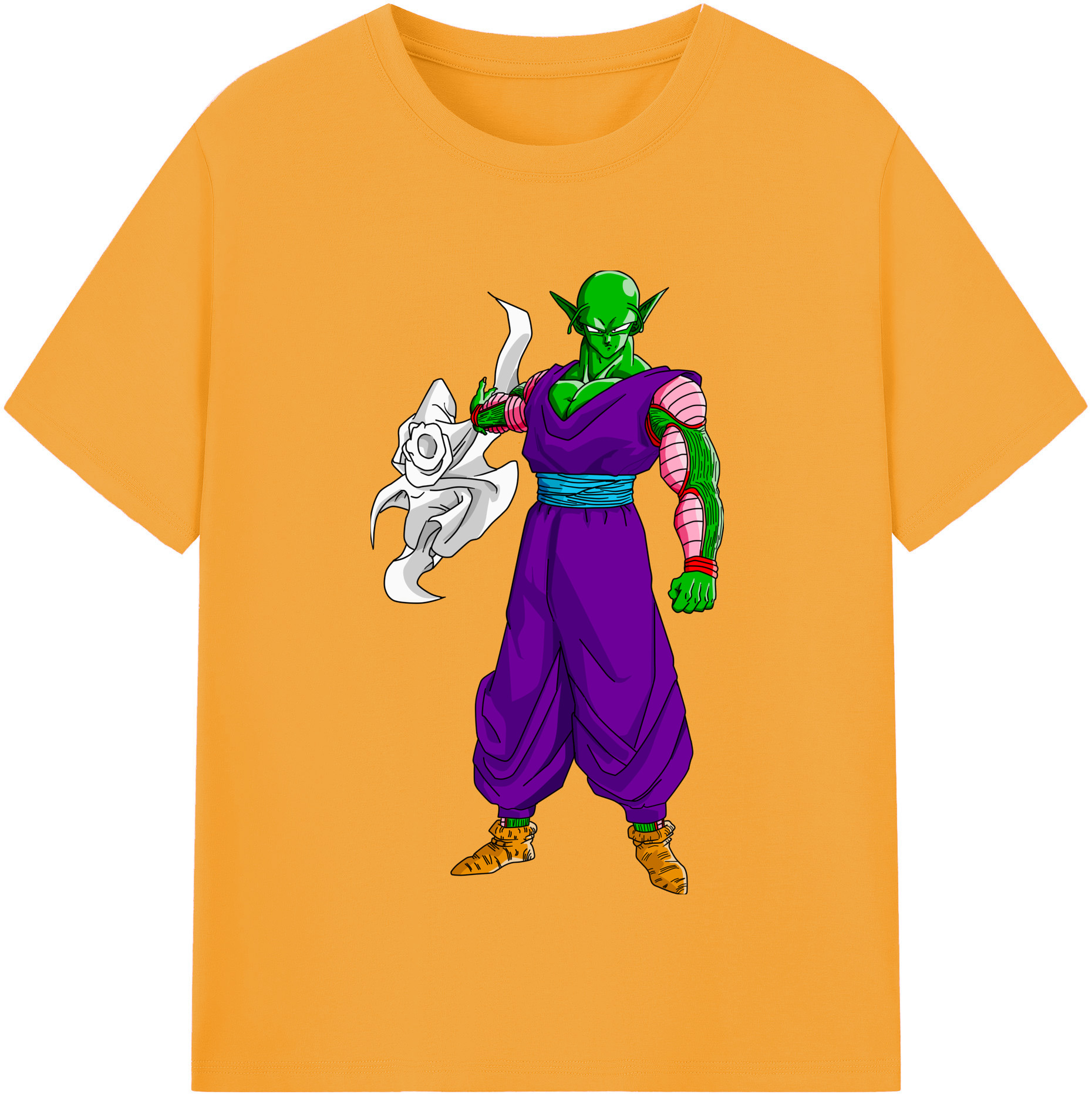 （画像用） ドラゴンボール ピッコロ DRAGON BALL Piccolo 綿100％半袖Tシャツ（フロントプリント）