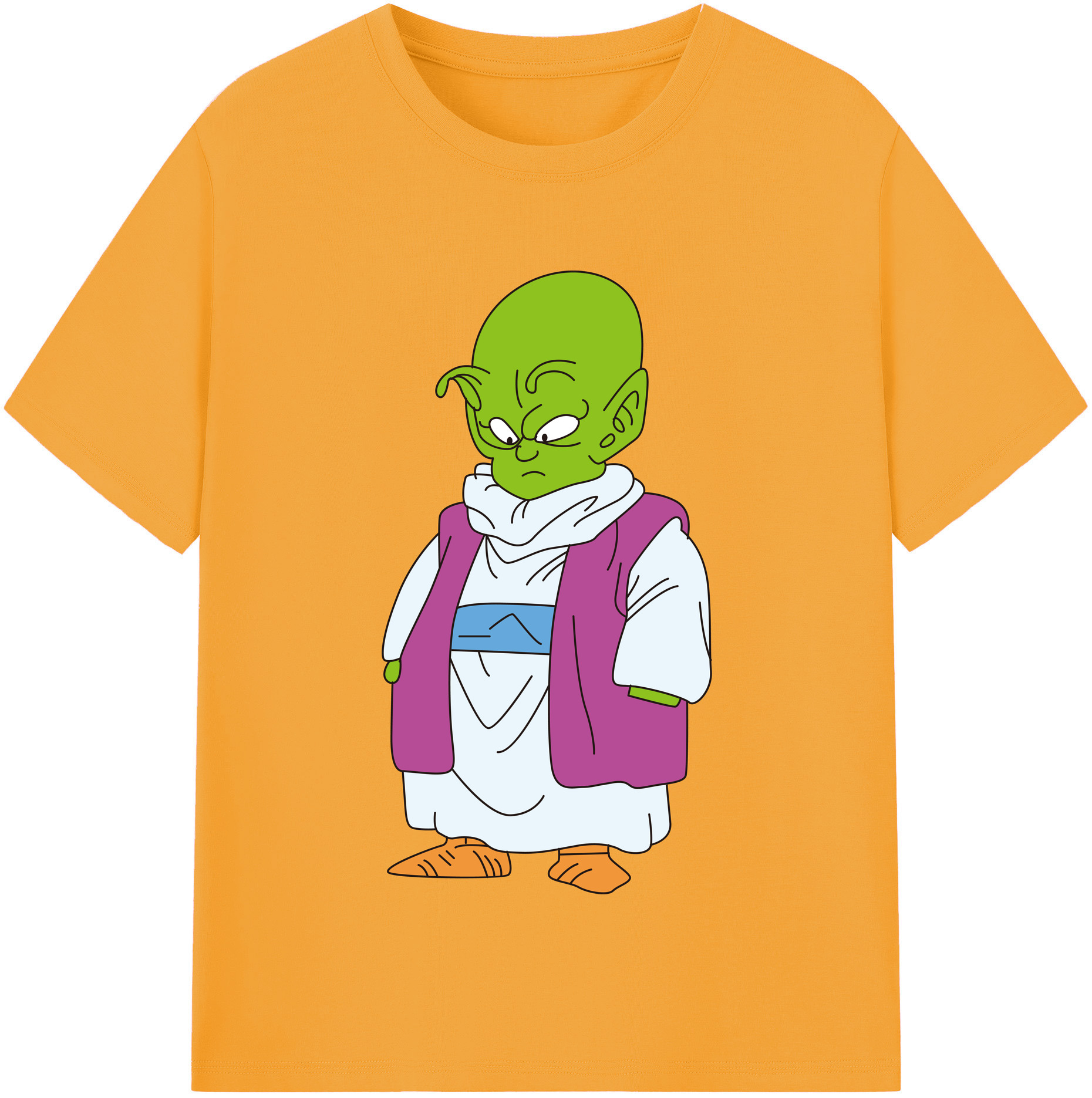 （画像用） ドラゴンボール ピッコロ DRAGON BALL Piccolo 綿100％半袖Tシャツ（フロントプリント）