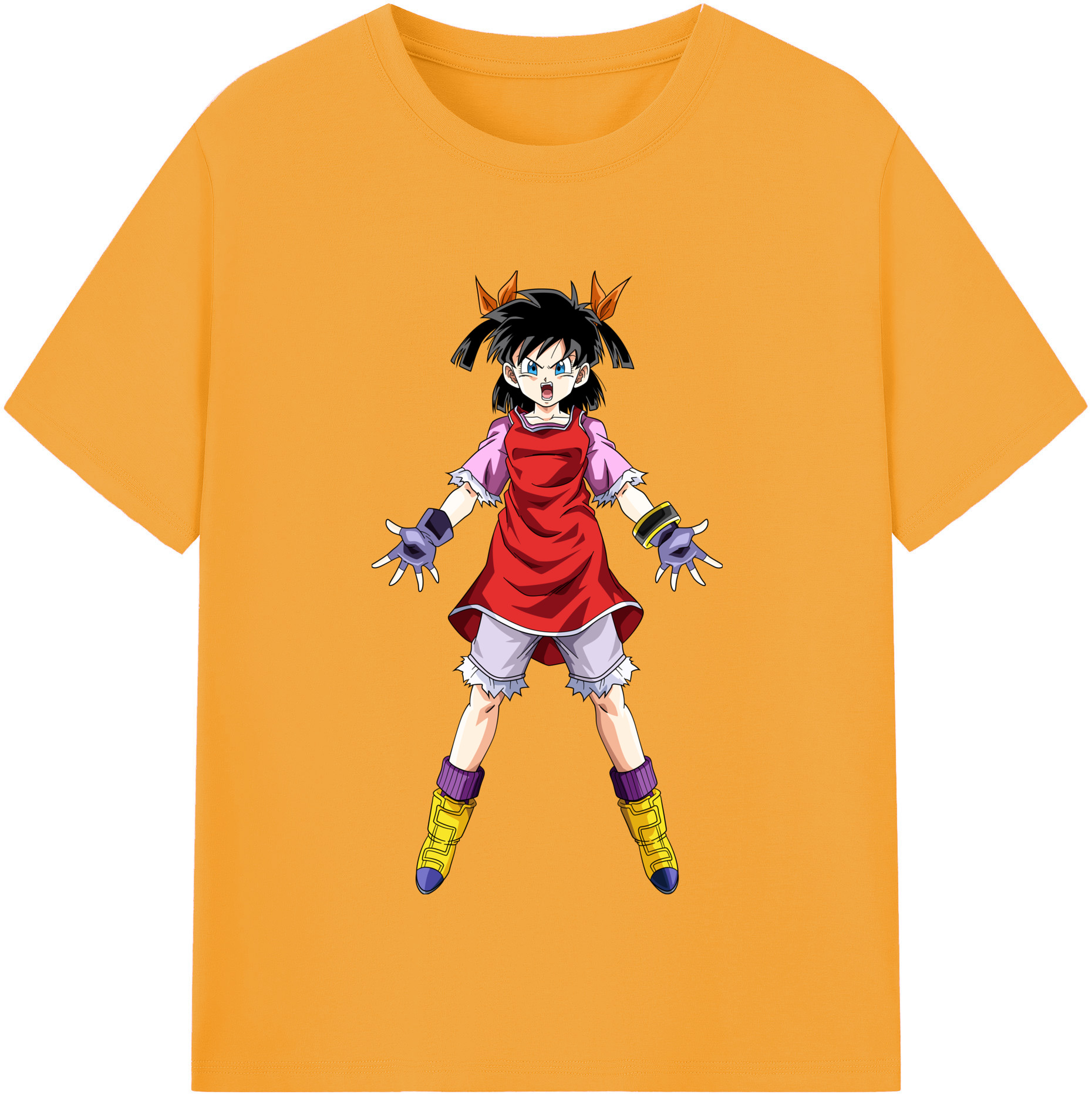 （画像用） ドラゴンボール パン DRAGON BALL Pan 綿100％半袖Tシャツ（フロントプリント）