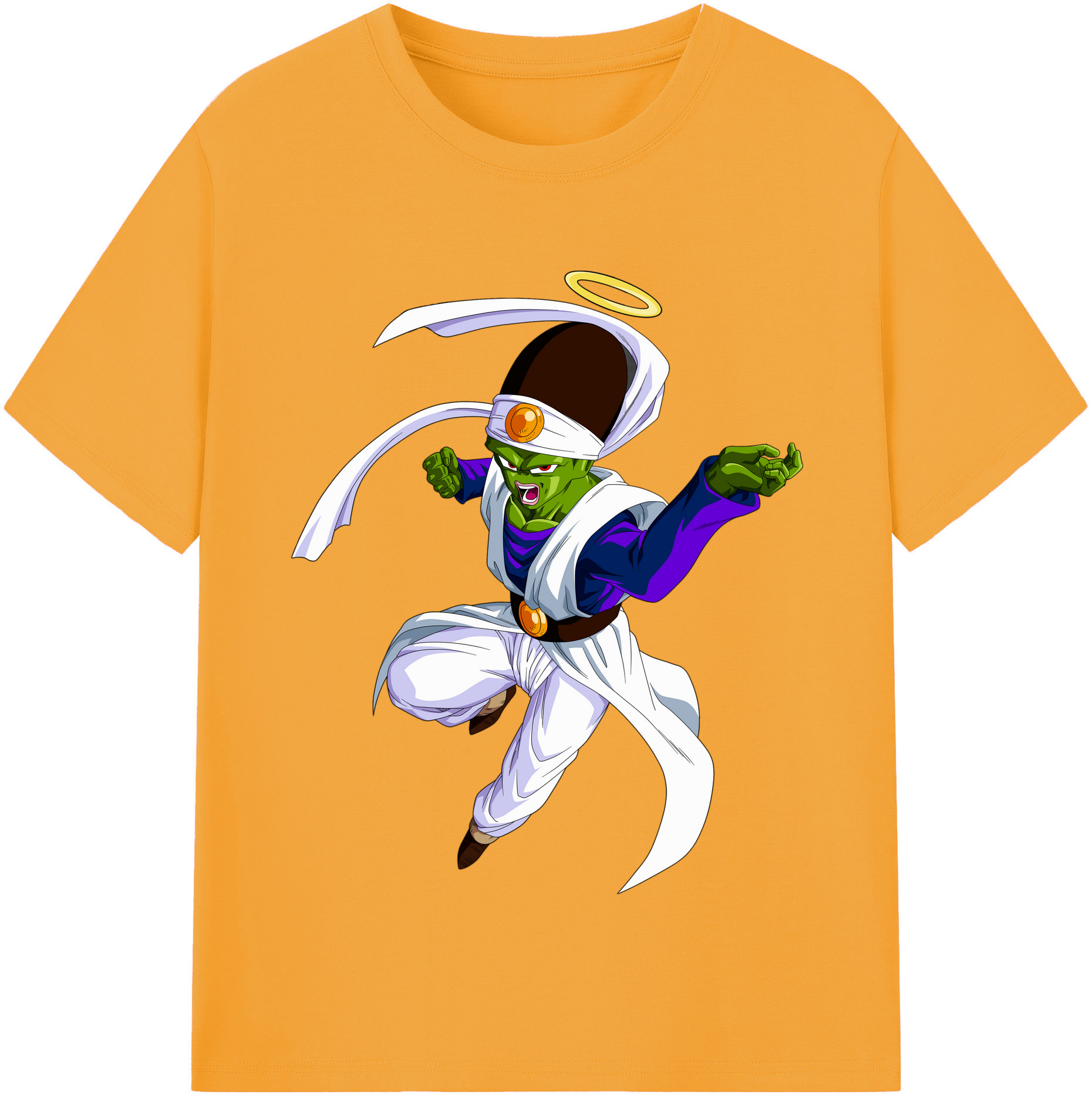 （画像用） ドラゴンボール パイクーハン DRAGON BALL Pikkon 綿100％半袖Tシャツ（フロントプリント）