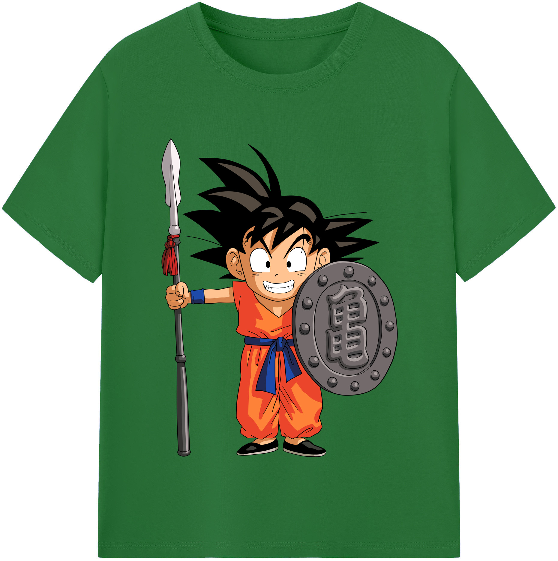 （画像用） ドラゴンボール 孫悟空（そん ごくう）Son Goku カカロット DRAGON BALL Kakarotto 綿100％半袖Tシャツ（フロントプリント）