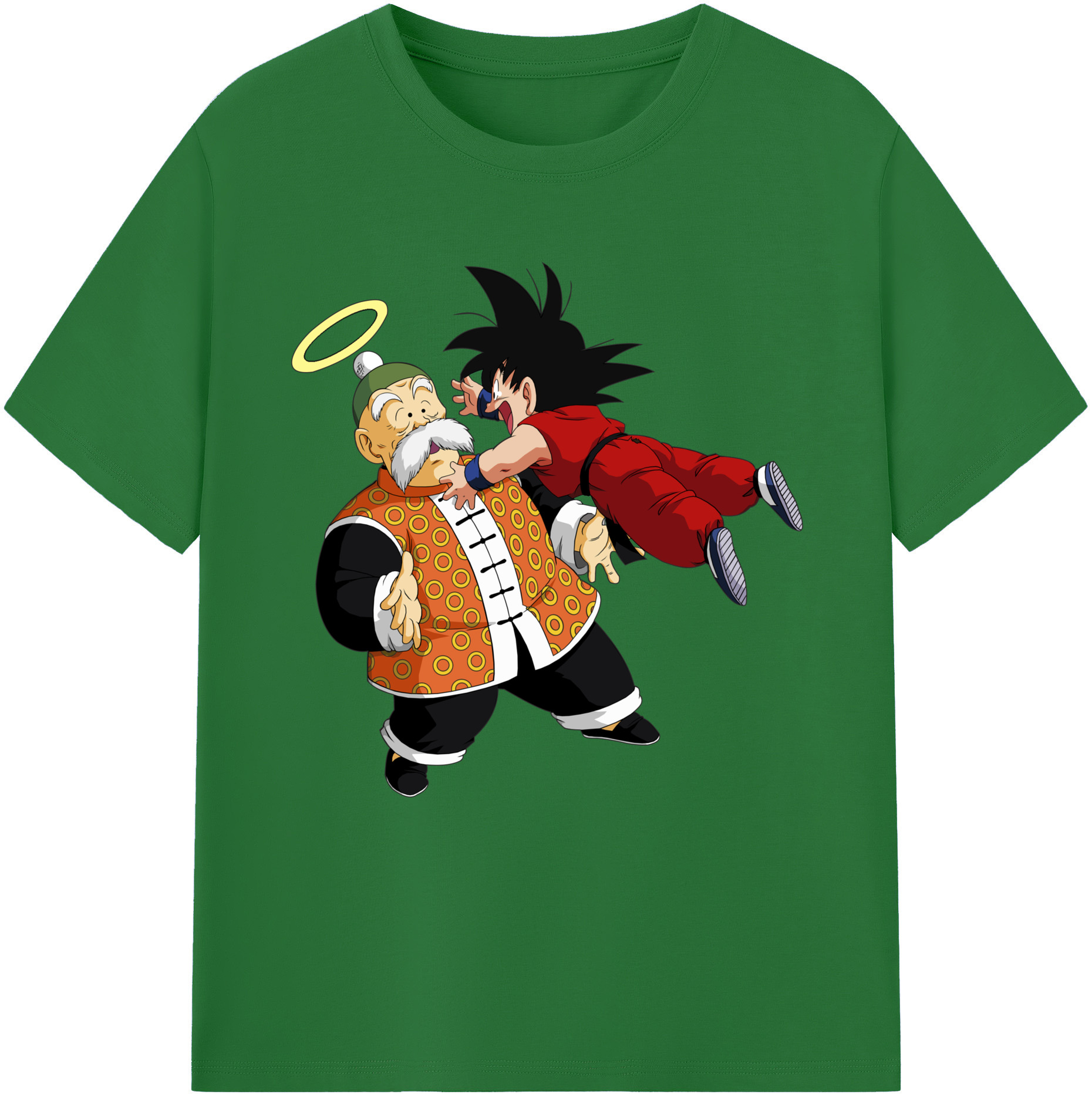 （画像用） ドラゴンボール 孫悟空（そん ごくう）Son Goku カカロット DRAGON BALL Kakarotto 綿100％半袖Tシャツ（フロントプリント）