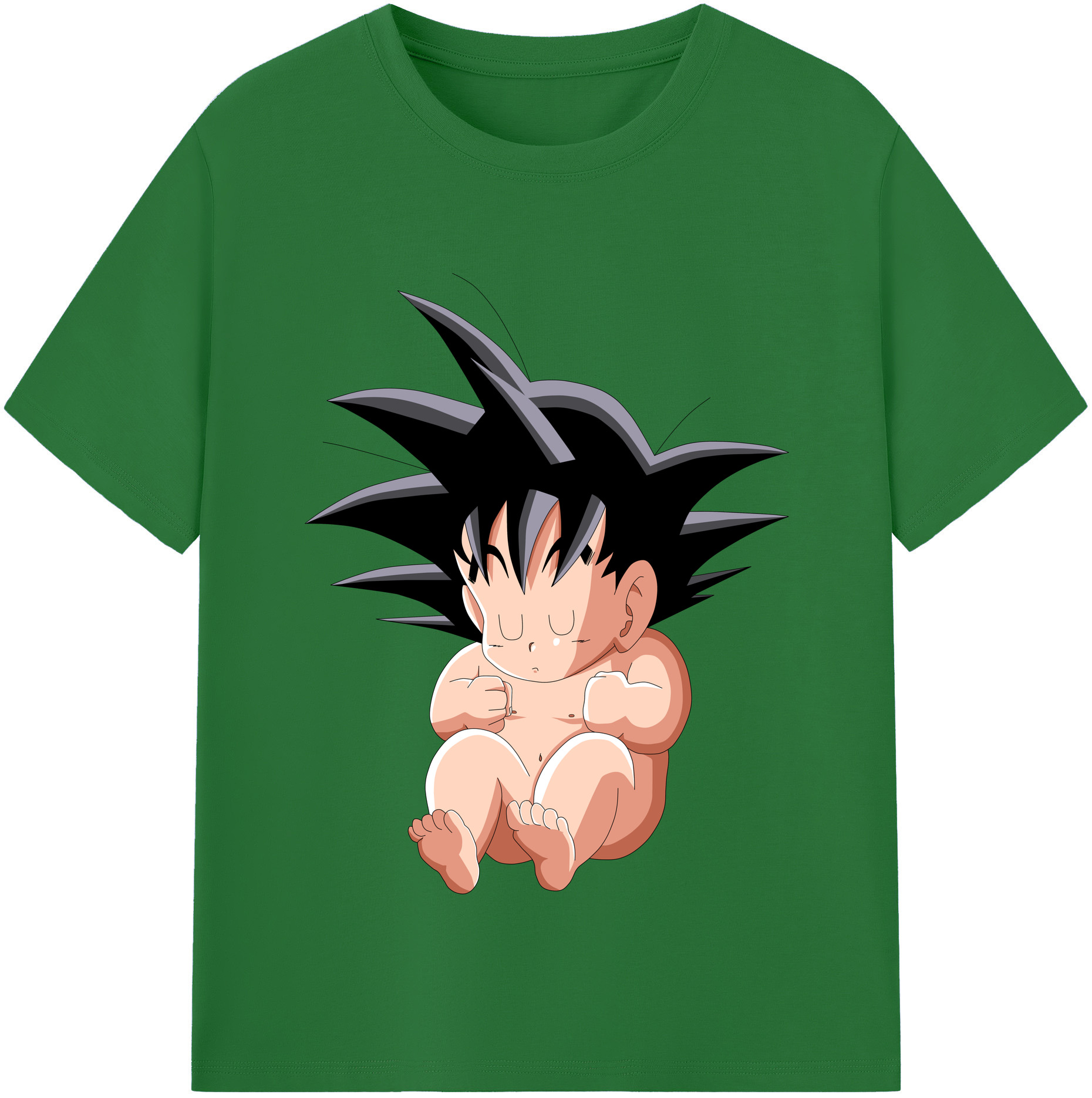 （画像用） ドラゴンボール 孫悟空（そん ごくう）Son Goku カカロット DRAGON BALL Kakarotto 綿100％半袖Tシャツ（フロントプリント）