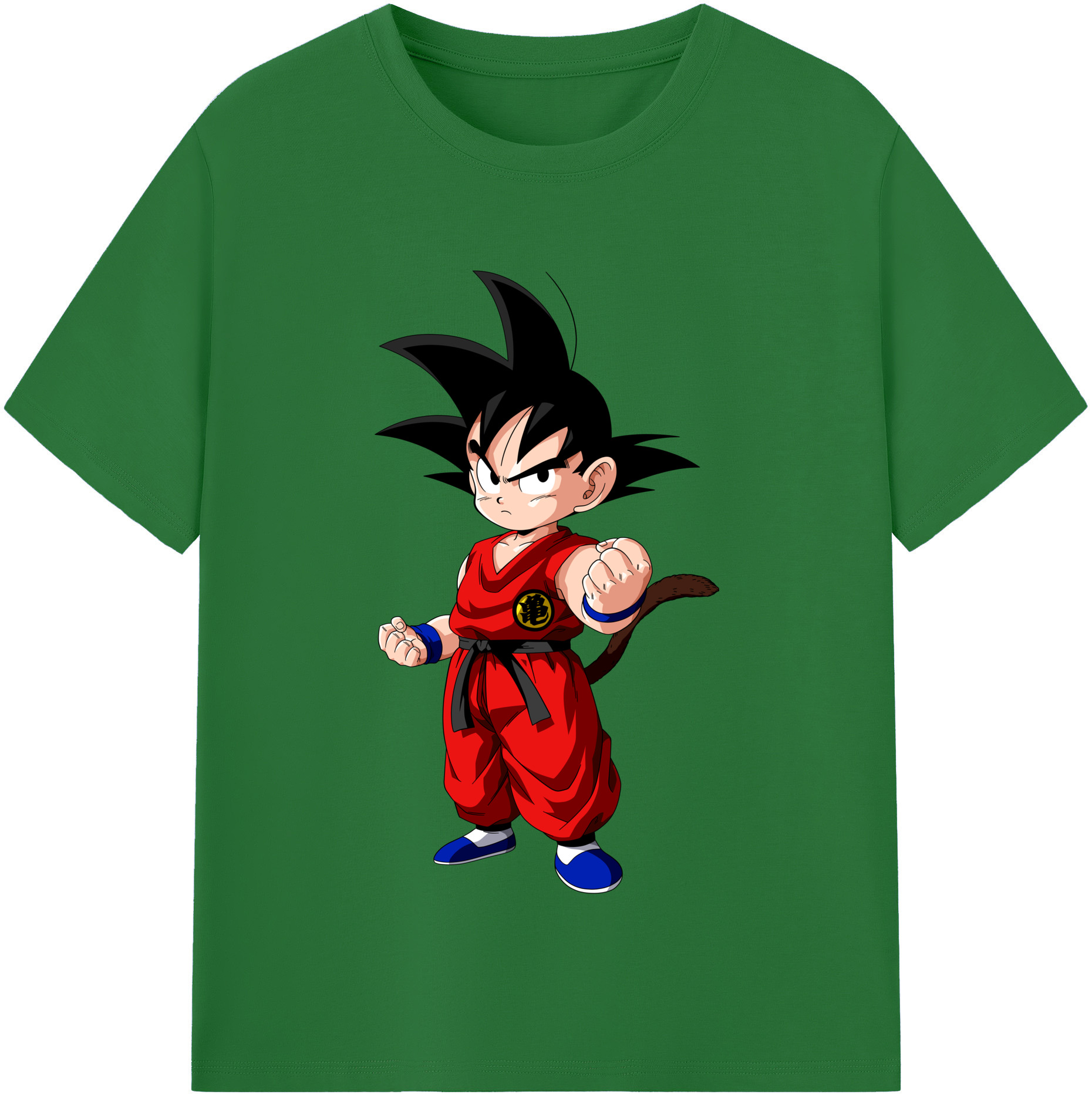 （画像用） ドラゴンボール 孫悟空（そん ごくう）Son Goku カカロット DRAGON BALL Kakarotto 綿100％半袖Tシャツ（フロントプリント）
