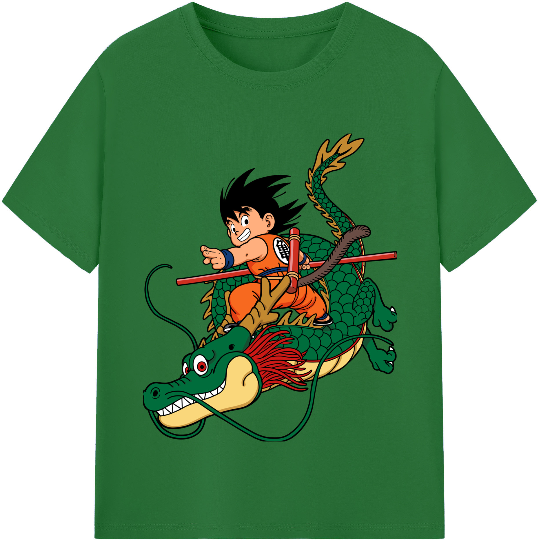 （画像用） ドラゴンボール 孫悟空（そん ごくう）Son Goku カカロット DRAGON BALL Kakarotto 綿100％半袖Tシャツ（フロントプリント）