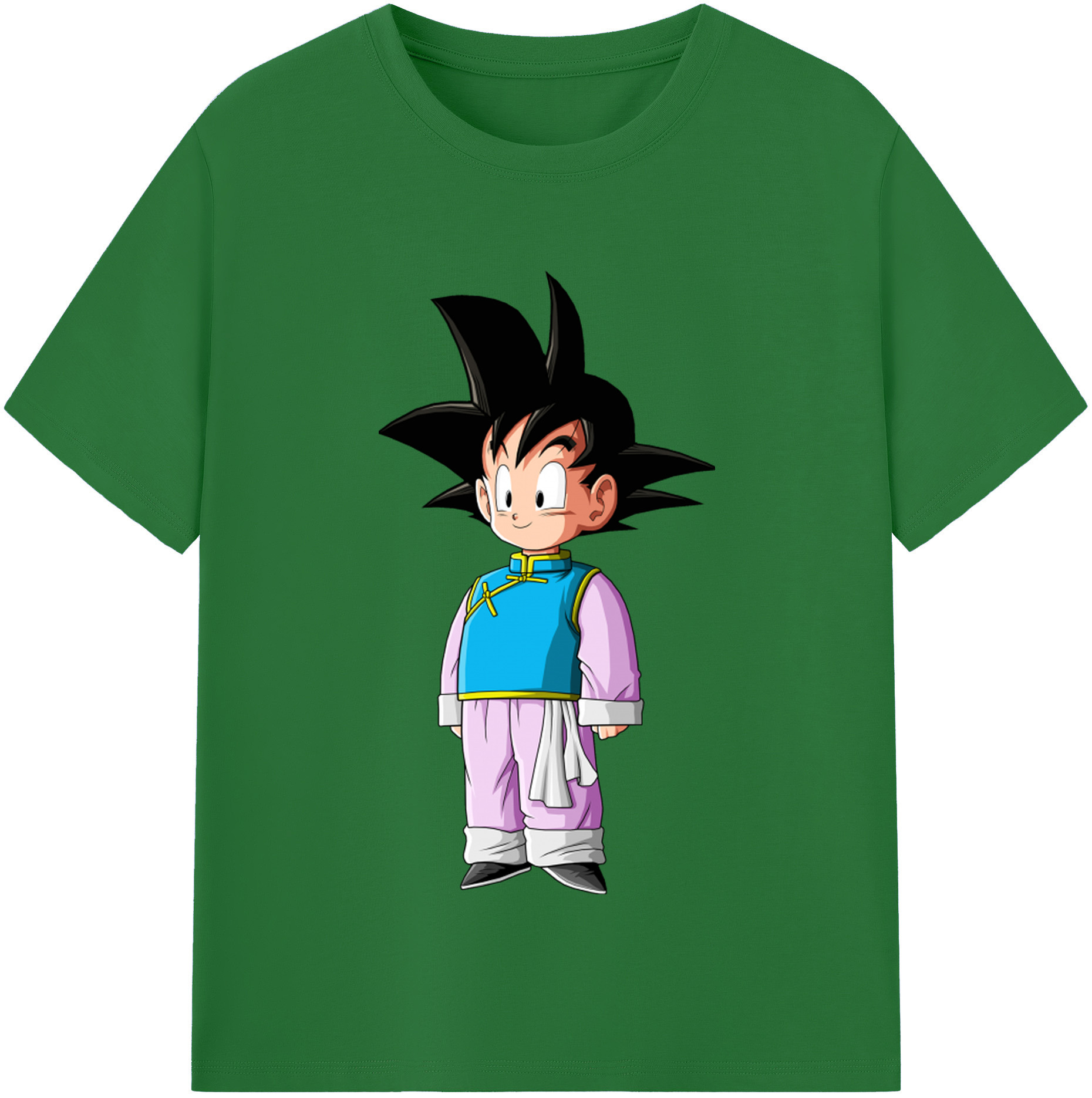 （画像用） ドラゴンボール 孫悟空（そん ごくう）Son Goku カカロット DRAGON BALL Kakarotto 綿100％半袖Tシャツ（フロントプリント）