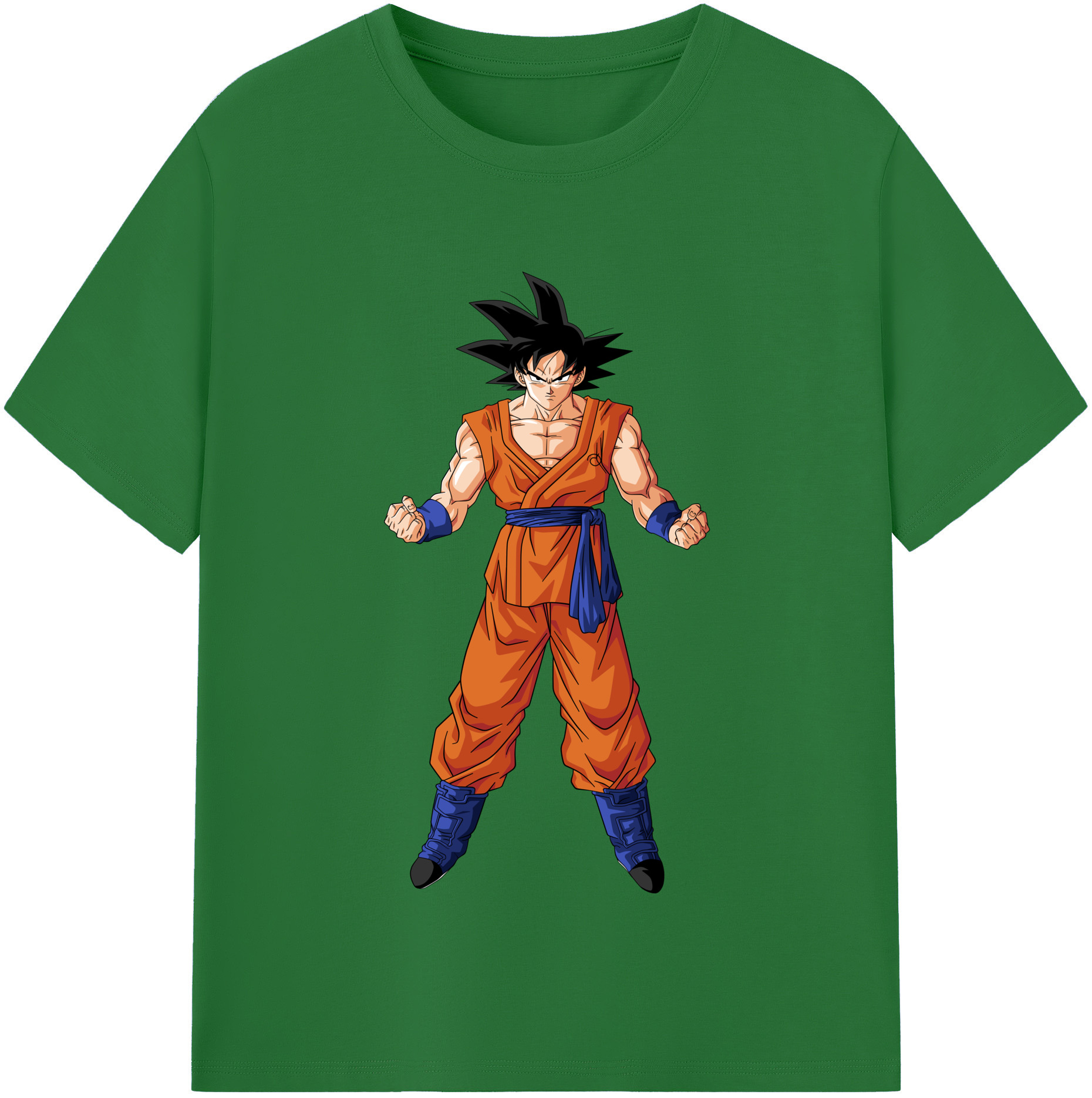 （画像用） ドラゴンボール 孫悟空（そん ごくう）Son Goku カカロット DRAGON BALL Kakarotto 綿100％半袖Tシャツ（フロントプリント）