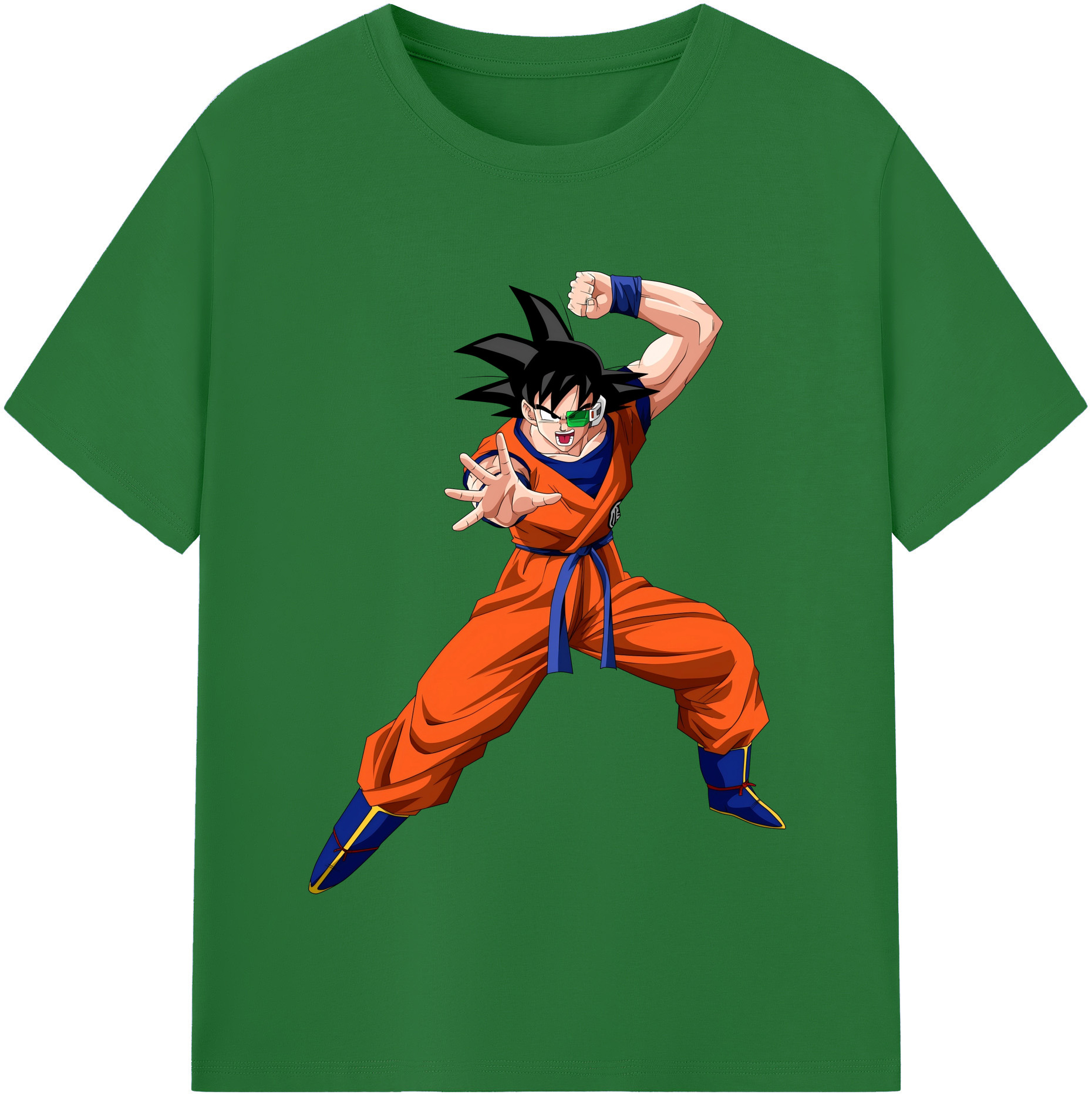 （画像用） ドラゴンボール 孫悟空（そん ごくう）Son Goku カカロット DRAGON BALL Kakarotto 綿100％半袖Tシャツ（フロントプリント）