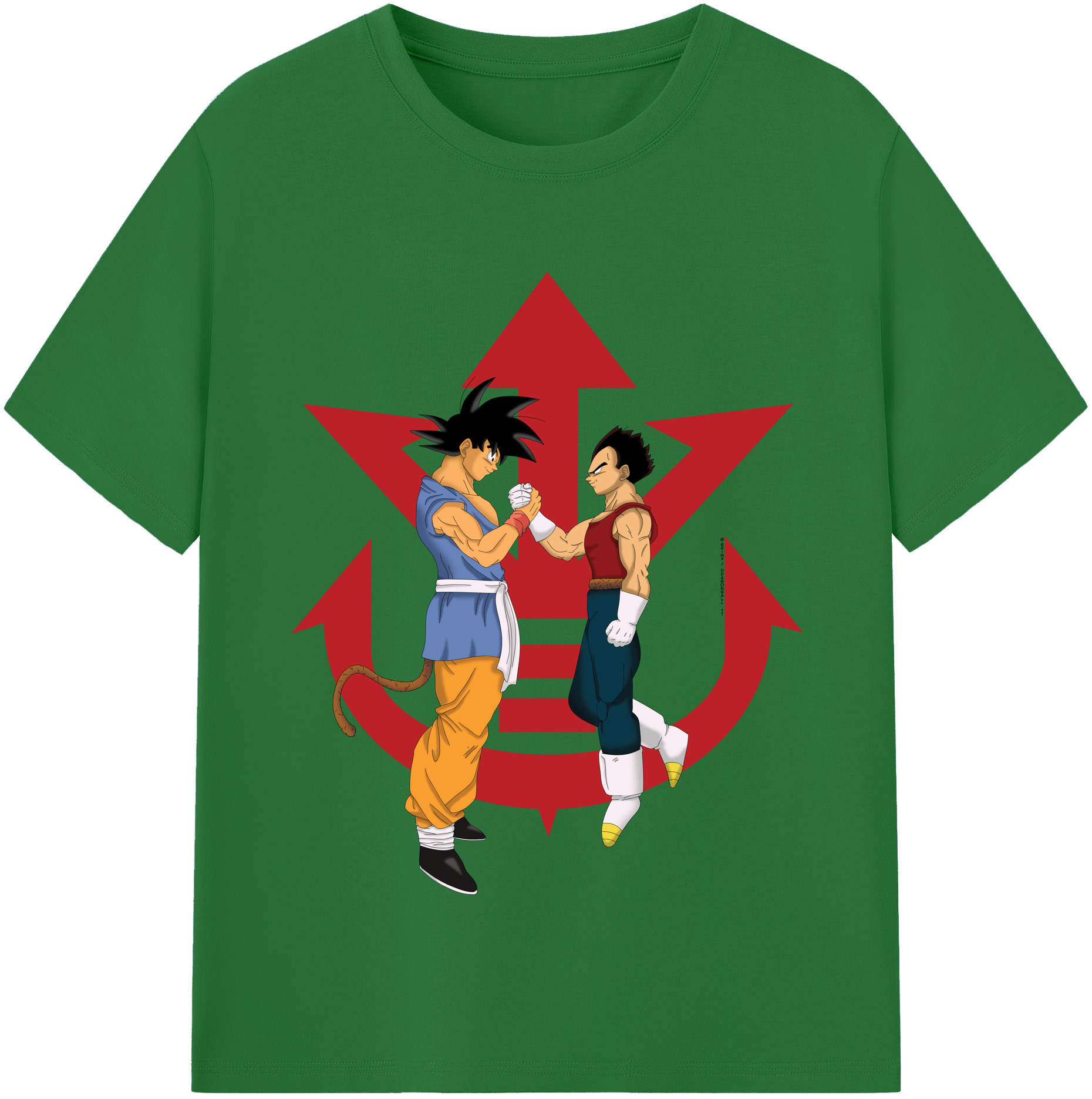 （画像用） ドラゴンボール 孫悟空（そん ごくう）Son Goku カカロット DRAGON BALL Kakarotto 綿100％半袖Tシャツ（フロントプリント）