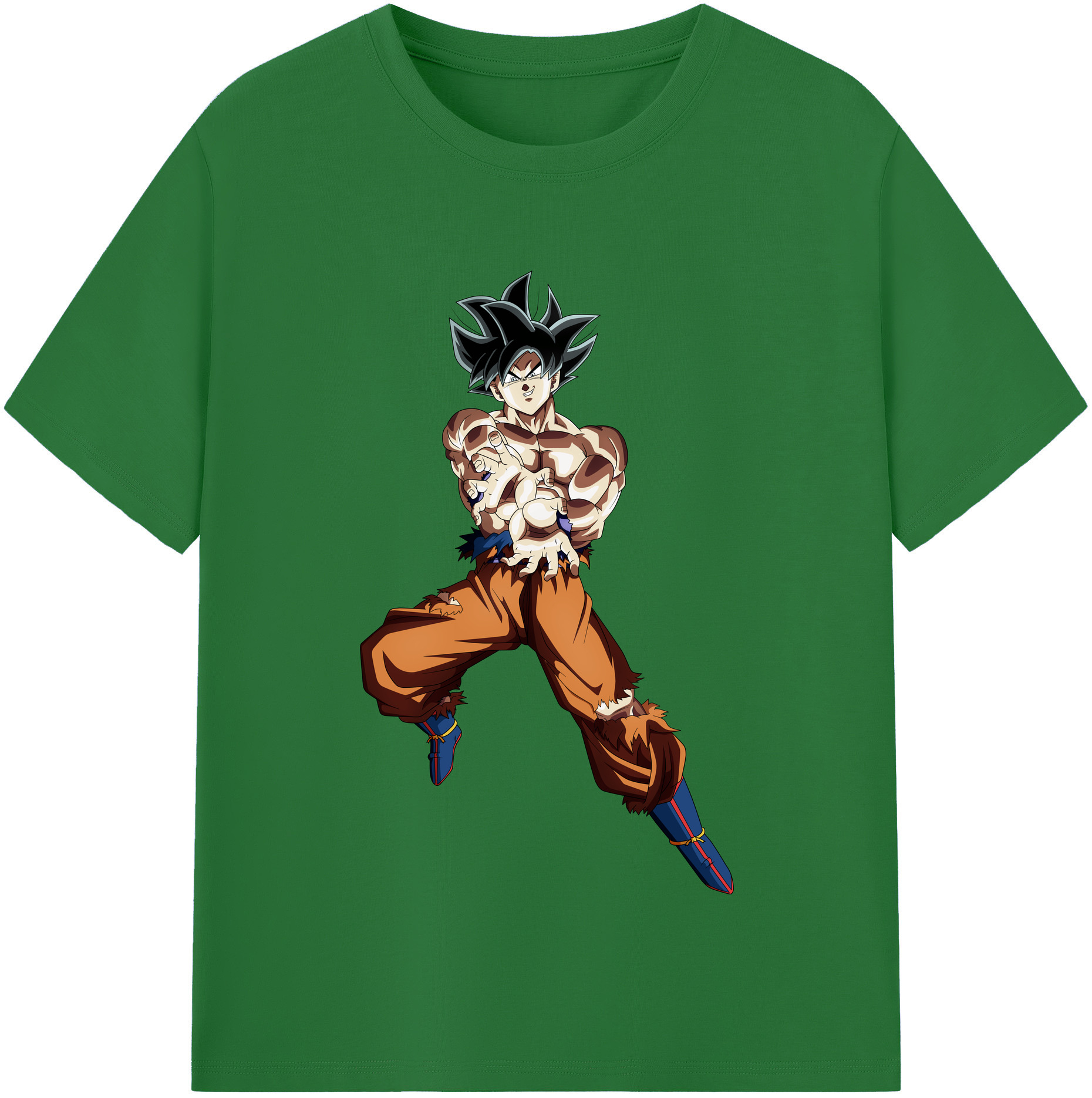 （画像用） ドラゴンボール 孫悟空（そん ごくう）Son Goku カカロット DRAGON BALL Kakarotto 綿100％半袖Tシャツ（フロントプリント）