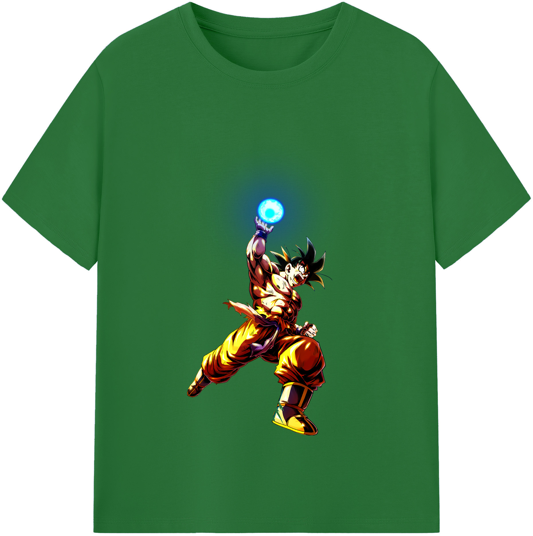（画像用） ドラゴンボール 孫悟空（そん ごくう）Son Goku カカロット DRAGON BALL Kakarotto 綿100％半袖Tシャツ（フロントプリント）
