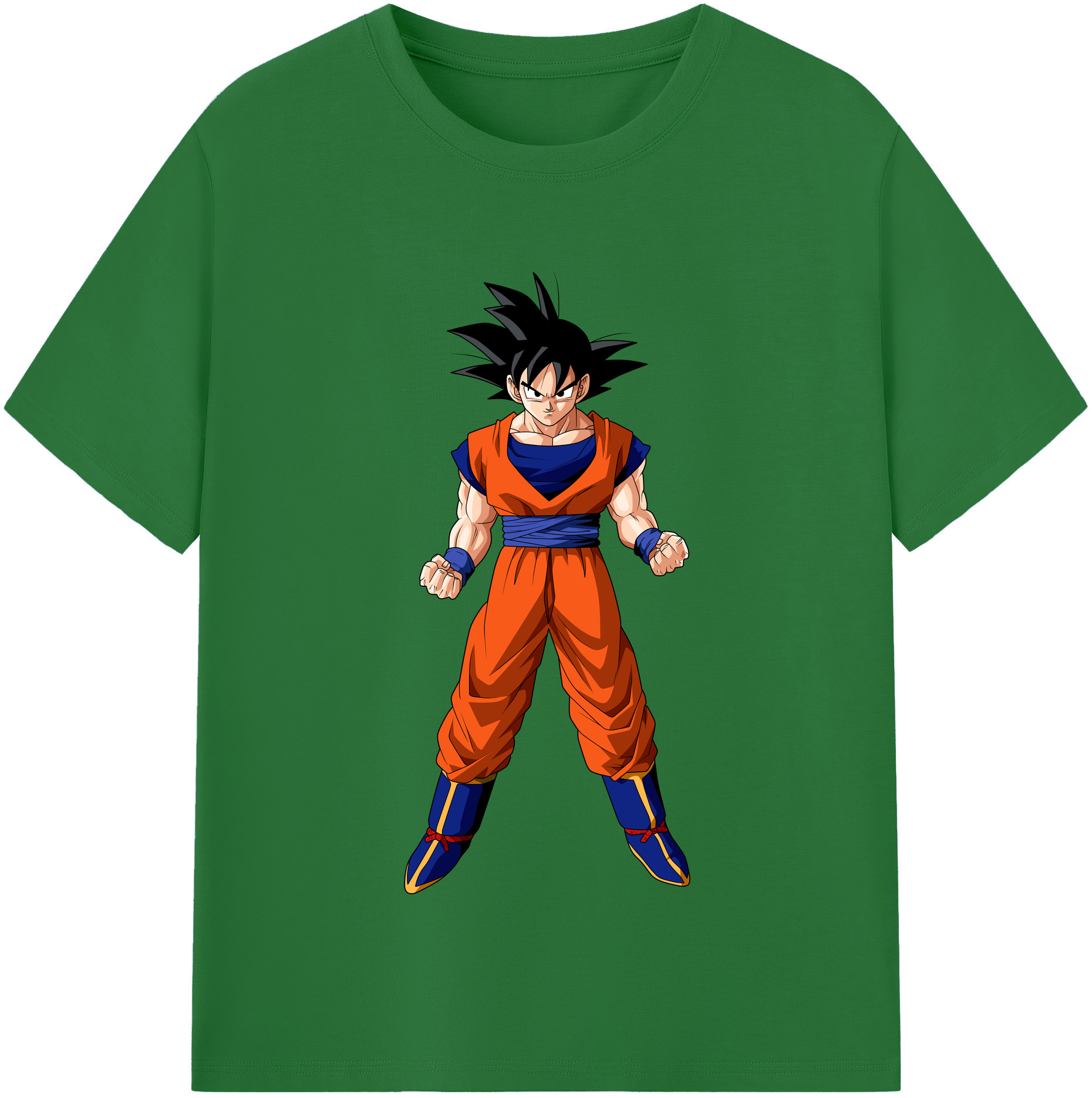 （画像用） ドラゴンボール 孫悟空（そん ごくう）Son Goku カカロット DRAGON BALL Kakarotto 綿100％半袖Tシャツ（フロントプリント）