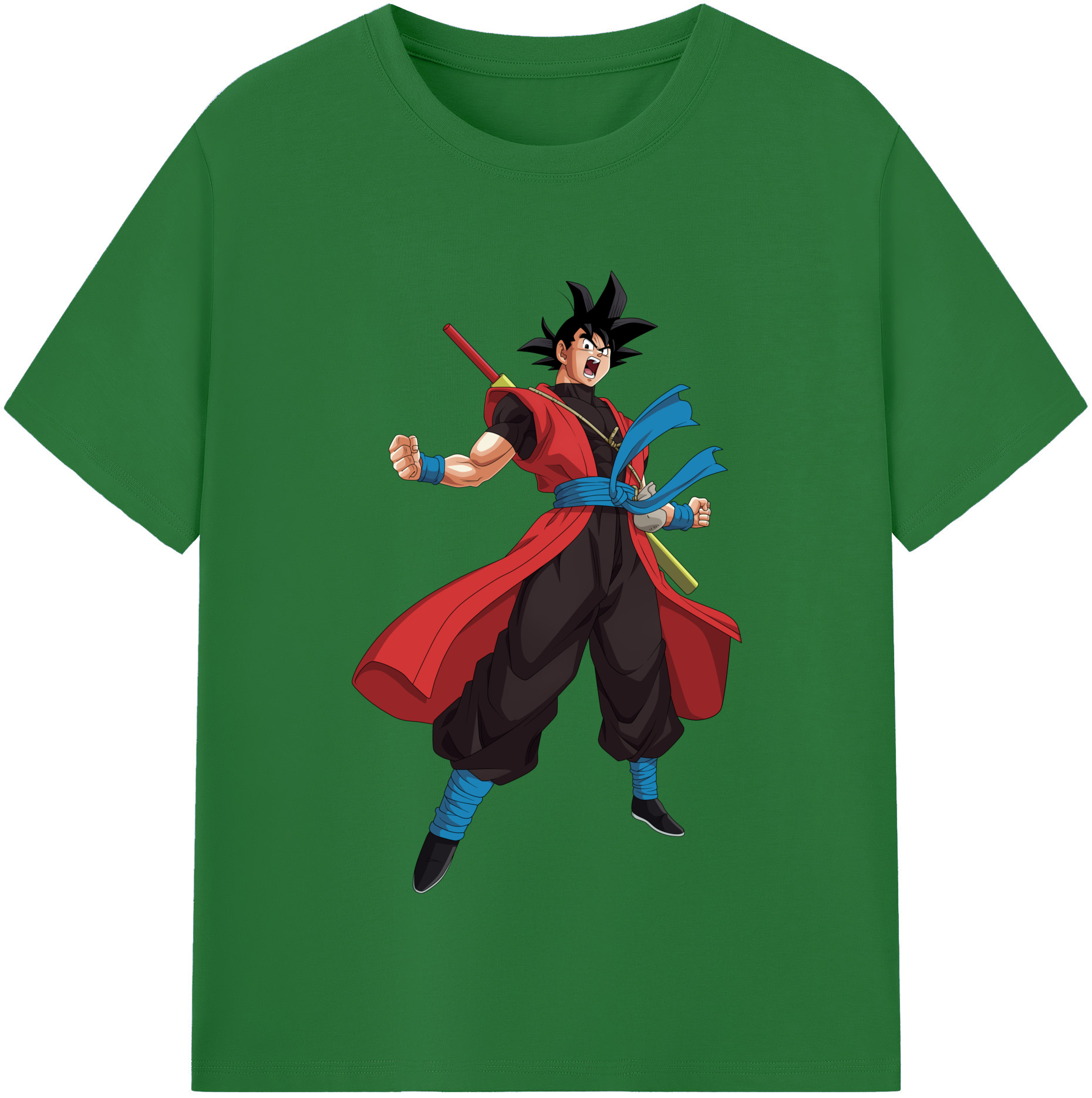 （画像用） ドラゴンボール 孫悟空（そん ごくう）Son Goku カカロット DRAGON BALL Kakarotto 綿100％半袖Tシャツ（フロントプリント）