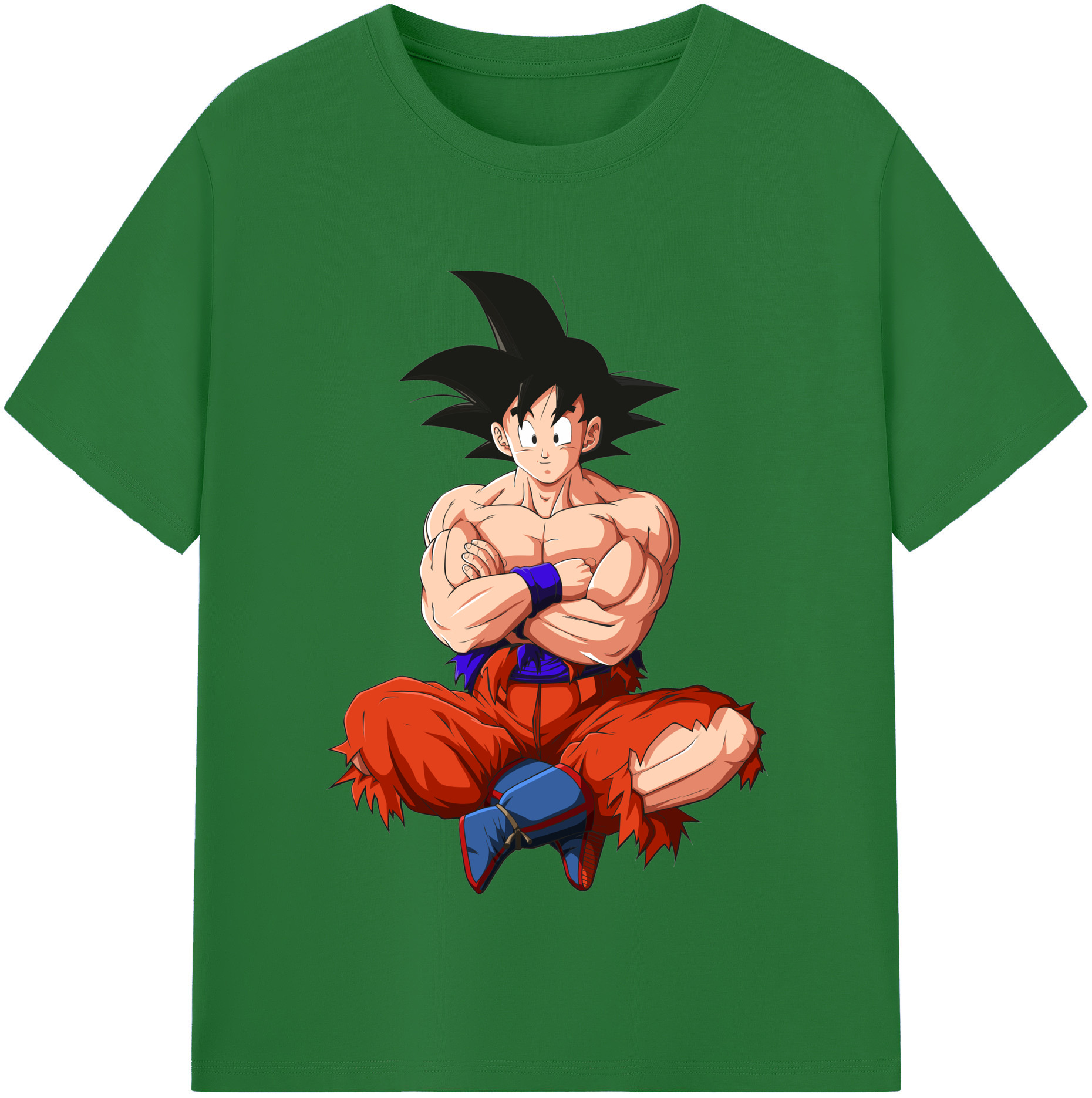 （画像用） ドラゴンボール 孫悟空（そん ごくう）Son Goku カカロット DRAGON BALL Kakarotto 綿100％半袖Tシャツ（フロントプリント）