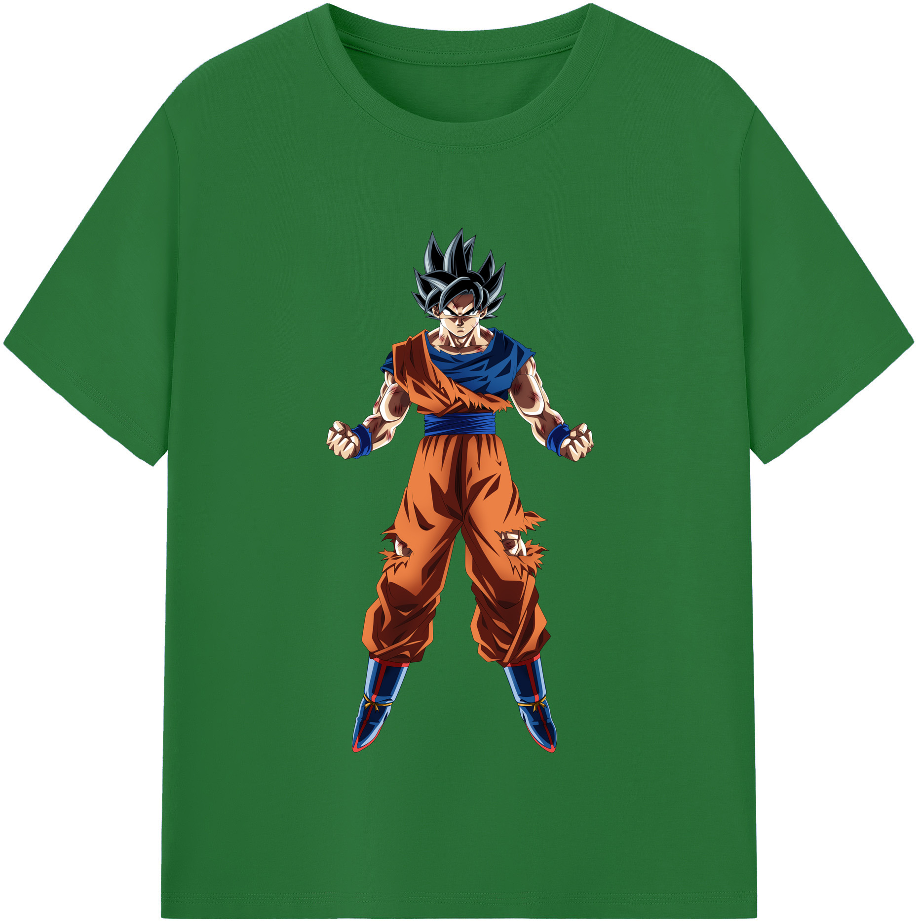 （画像用） ドラゴンボール 孫悟空（そん ごくう）Son Goku カカロット DRAGON BALL Kakarotto 綿100％半袖Tシャツ（フロントプリント）