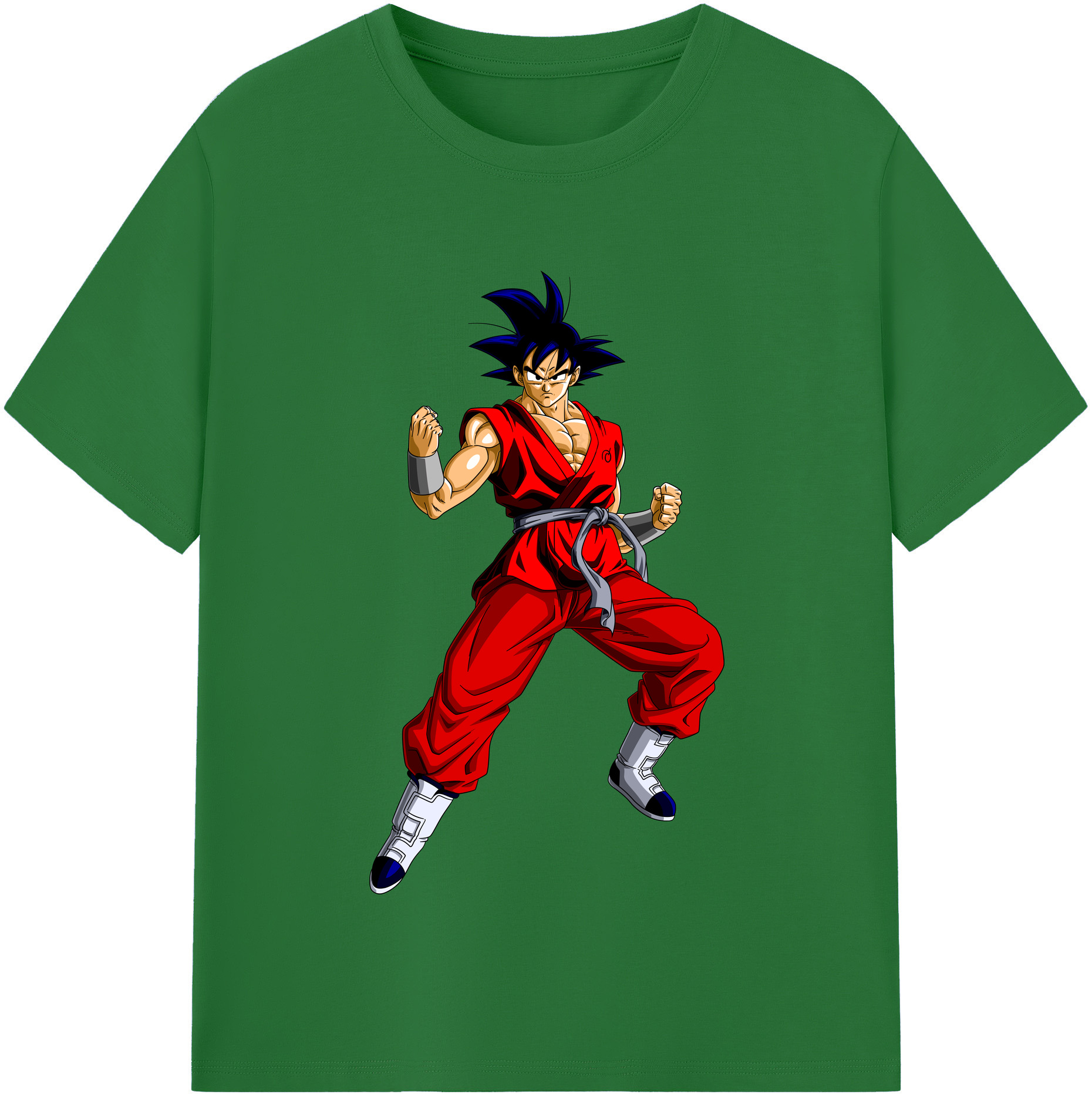 （画像用） ドラゴンボール 孫悟空（そん ごくう）Son Goku カカロット DRAGON BALL Kakarotto 綿100％半袖Tシャツ（フロントプリント）