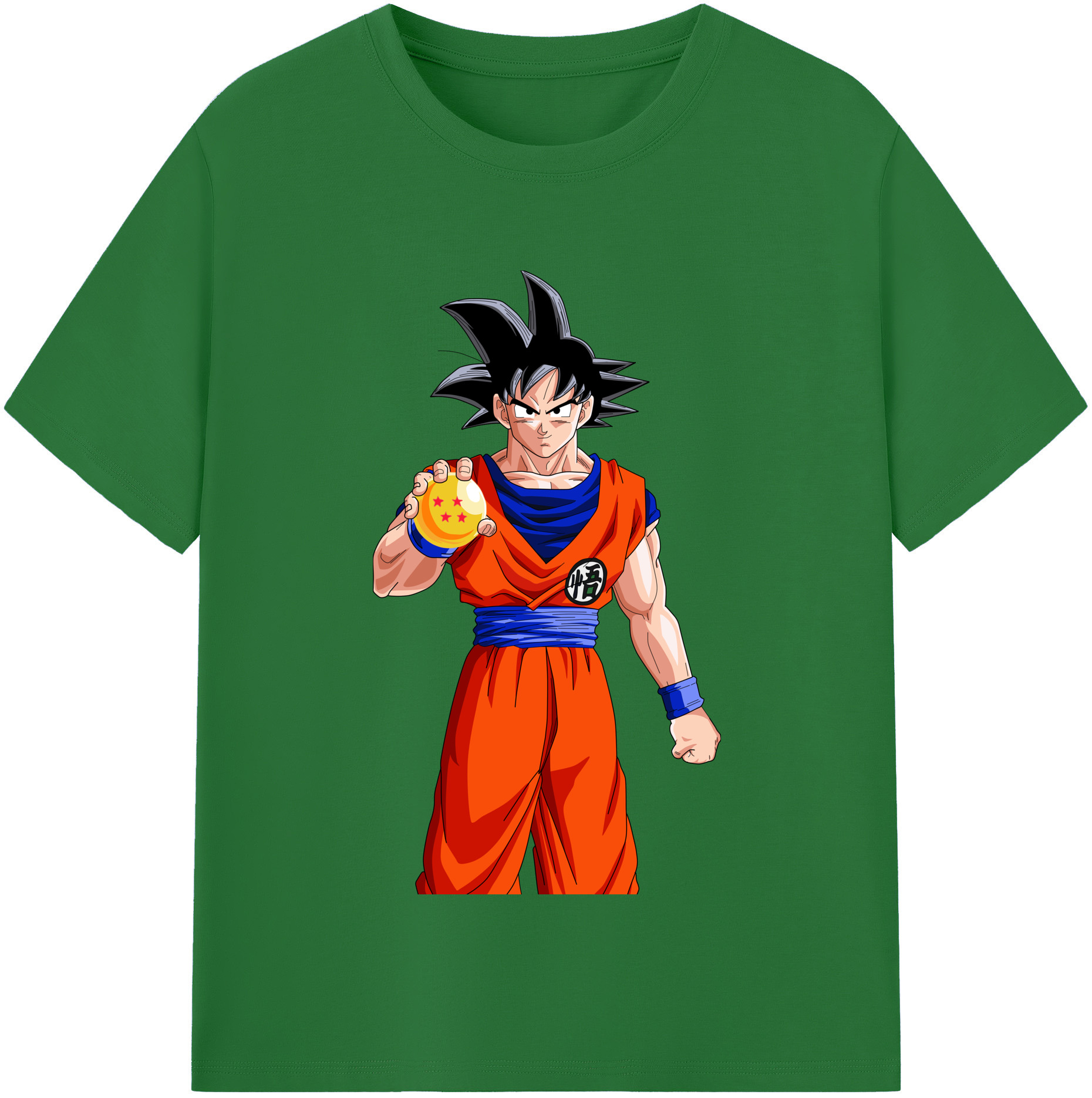 （画像用） ドラゴンボール 孫悟空（そん ごくう）Son Goku カカロット DRAGON BALL Kakarotto 綿100％半袖Tシャツ（フロントプリント）