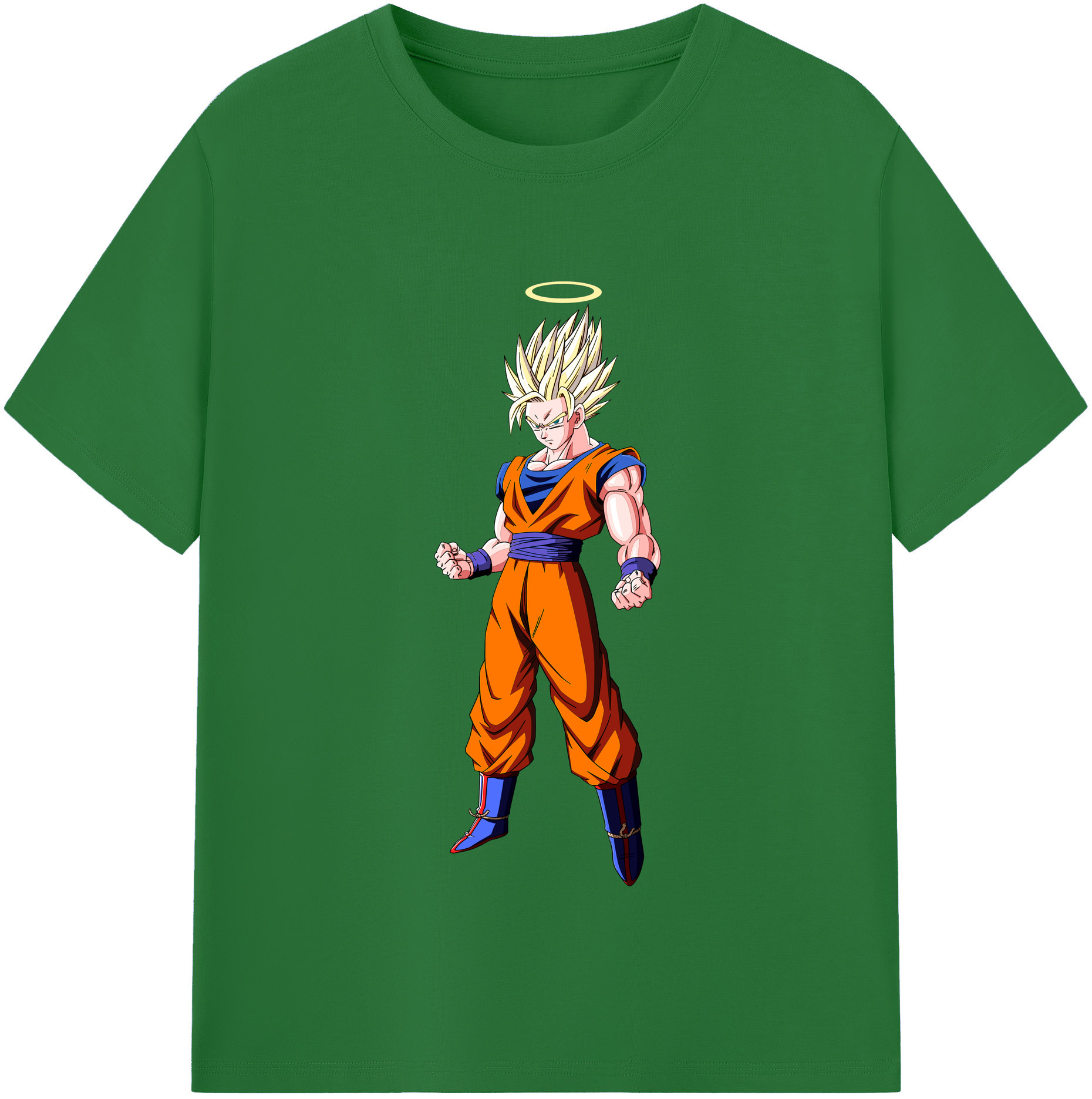 （画像用） ドラゴンボール 孫悟空（そん ごくう）Son Goku カカロット DRAGON BALL Kakarotto 綿100％半袖Tシャツ（フロントプリント）