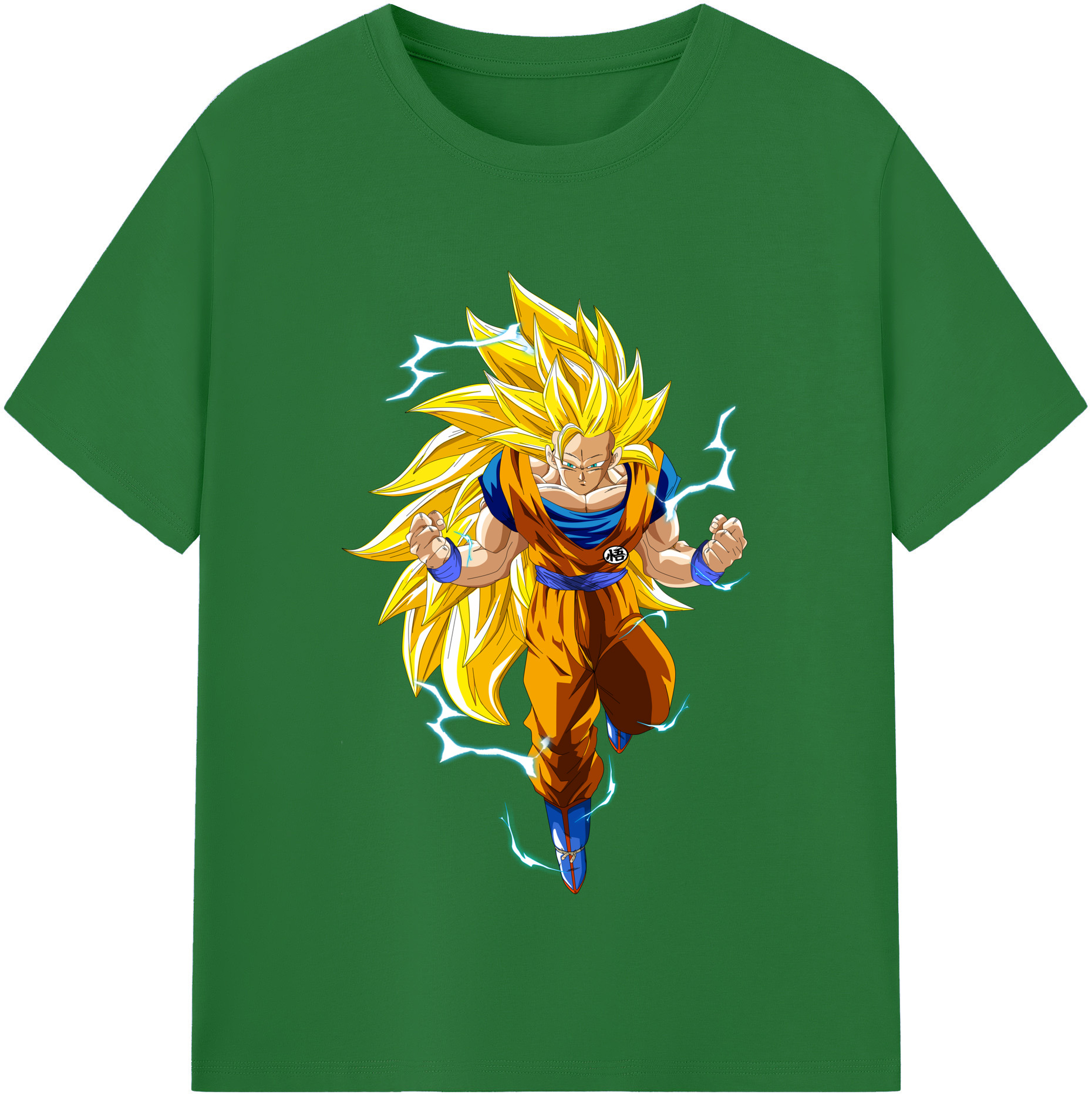 （画像用） ドラゴンボール 孫悟空（そん ごくう）Son Goku カカロット DRAGON BALL Kakarotto 綿100％半袖Tシャツ（フロントプリント）