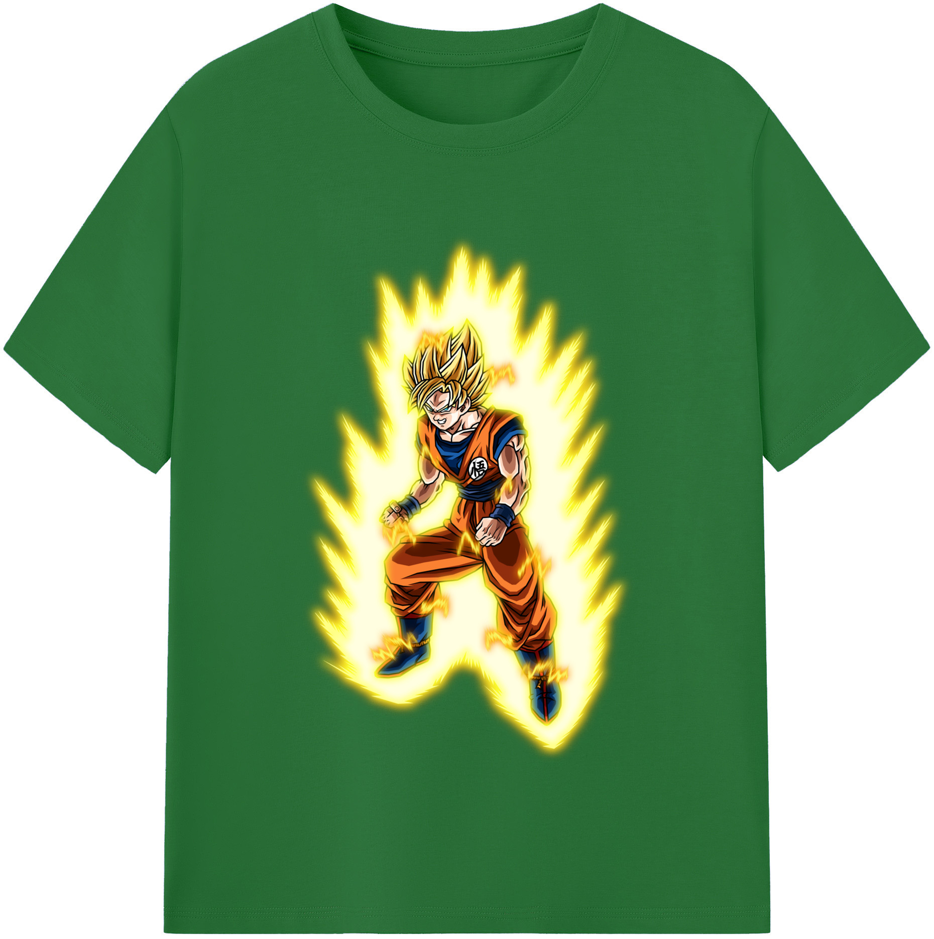 （画像用） ドラゴンボール 孫悟空（そん ごくう）Son Goku カカロット DRAGON BALL Kakarotto 綿100％半袖Tシャツ（フロントプリント）