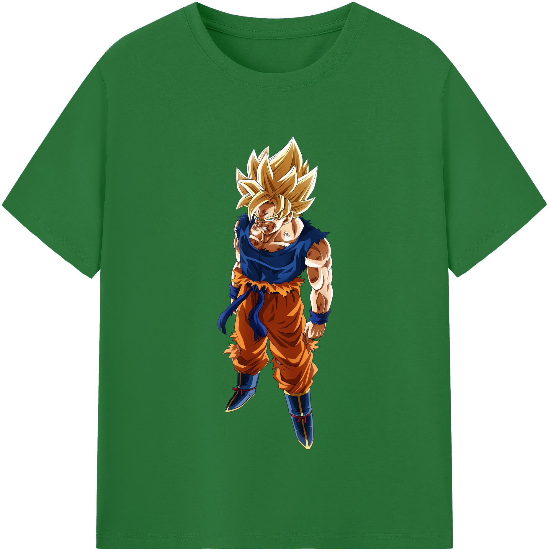 （画像用） ドラゴンボール 孫悟空（そん ごくう）Son Goku カカロット DRAGON BALL Kakarotto 綿100％半袖Tシャツ（フロントプリント）