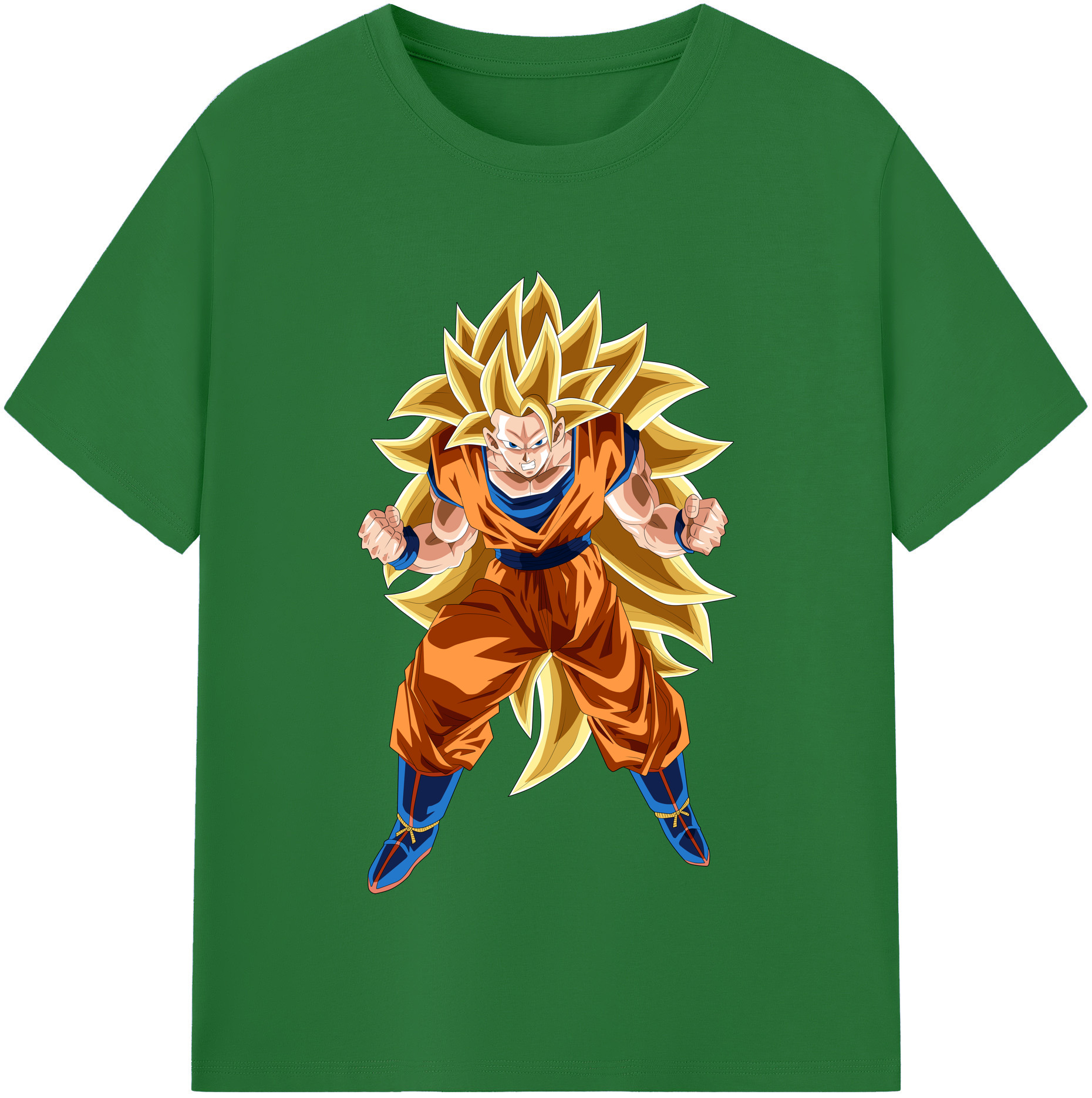 （画像用） ドラゴンボール 孫悟空（そん ごくう）Son Goku カカロット DRAGON BALL Kakarotto 綿100％半袖Tシャツ（フロントプリント）