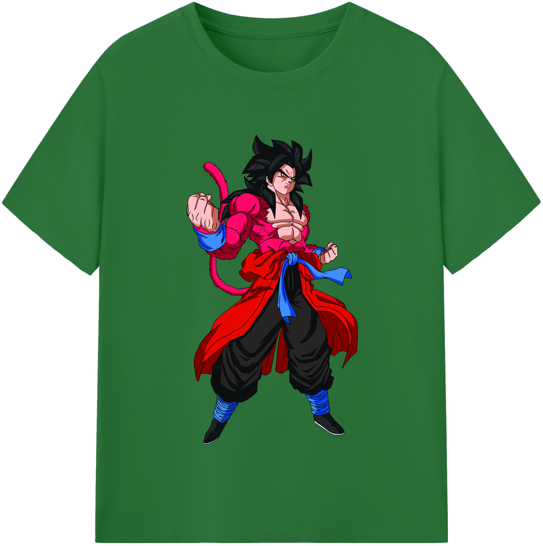 （画像用） ドラゴンボール 孫悟空（そん ごくう）Son Goku カカロット DRAGON BALL Kakarotto 綿100％半袖Tシャツ（フロントプリント）