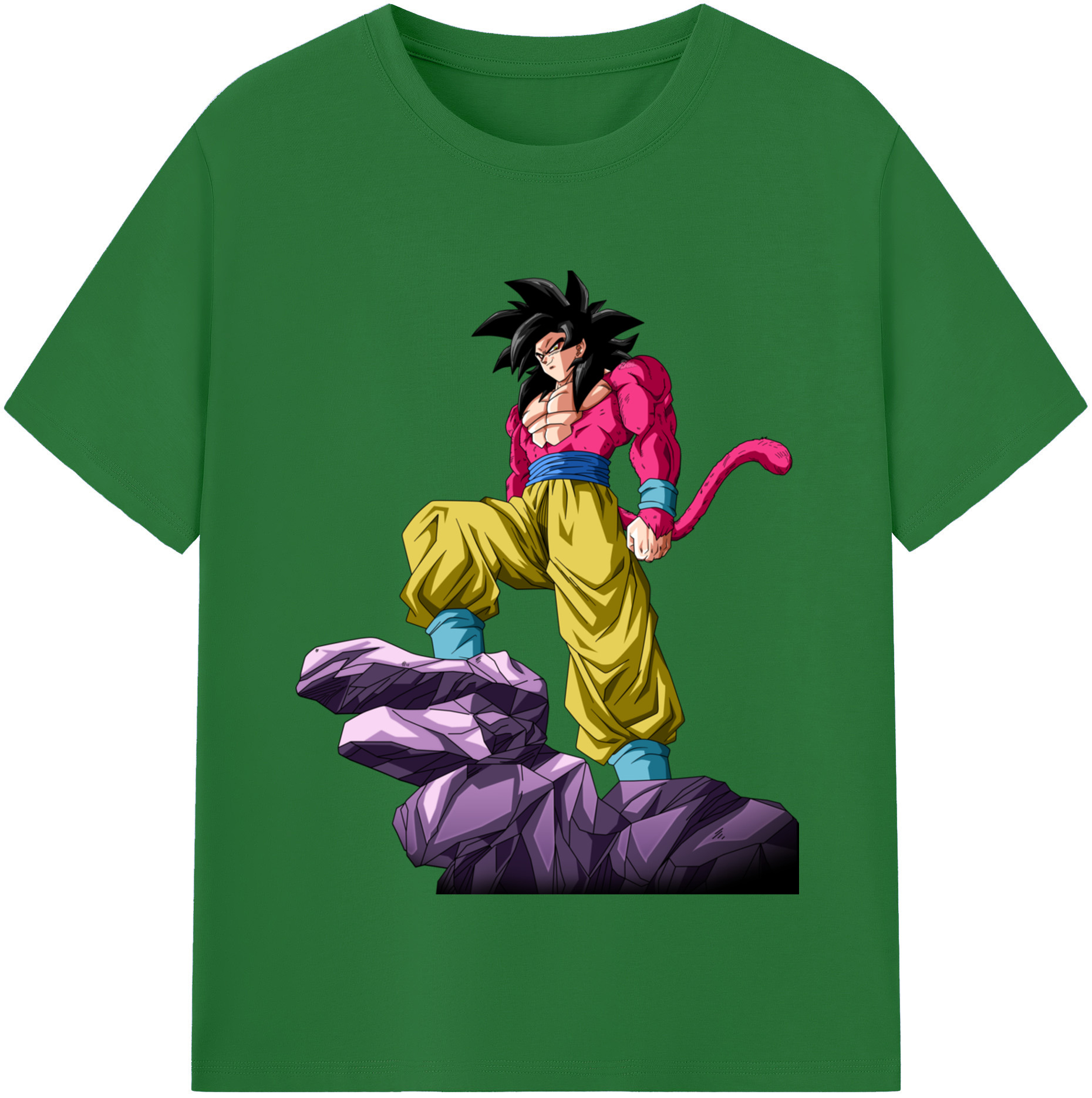 （画像用） ドラゴンボール 孫悟空（そん ごくう）Son Goku カカロット DRAGON BALL Kakarotto 綿100％半袖Tシャツ（フロントプリント）