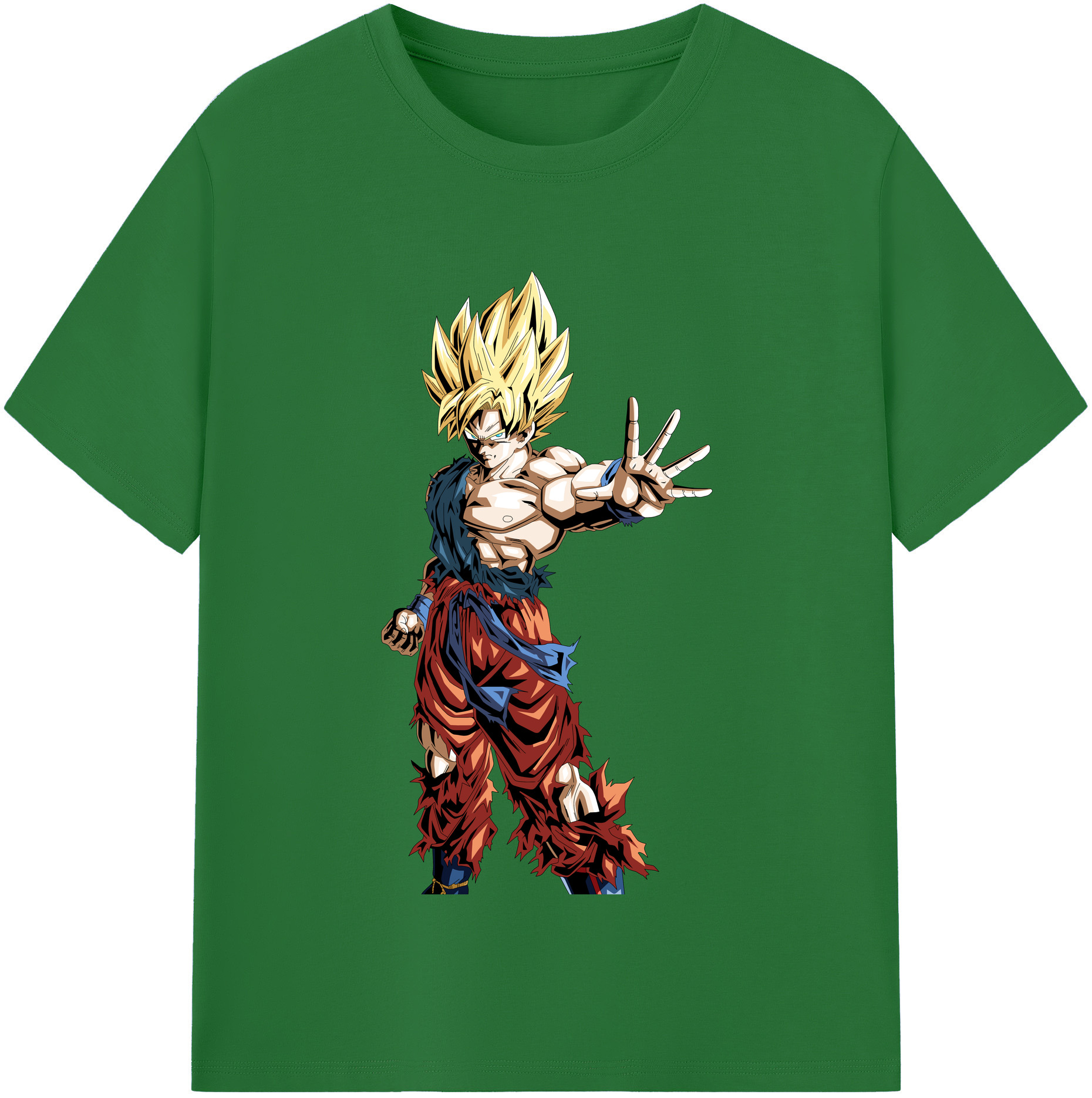 （画像用） ドラゴンボール 孫悟空（そん ごくう）Son Goku カカロット DRAGON BALL Kakarotto 綿100％半袖Tシャツ（フロントプリント）