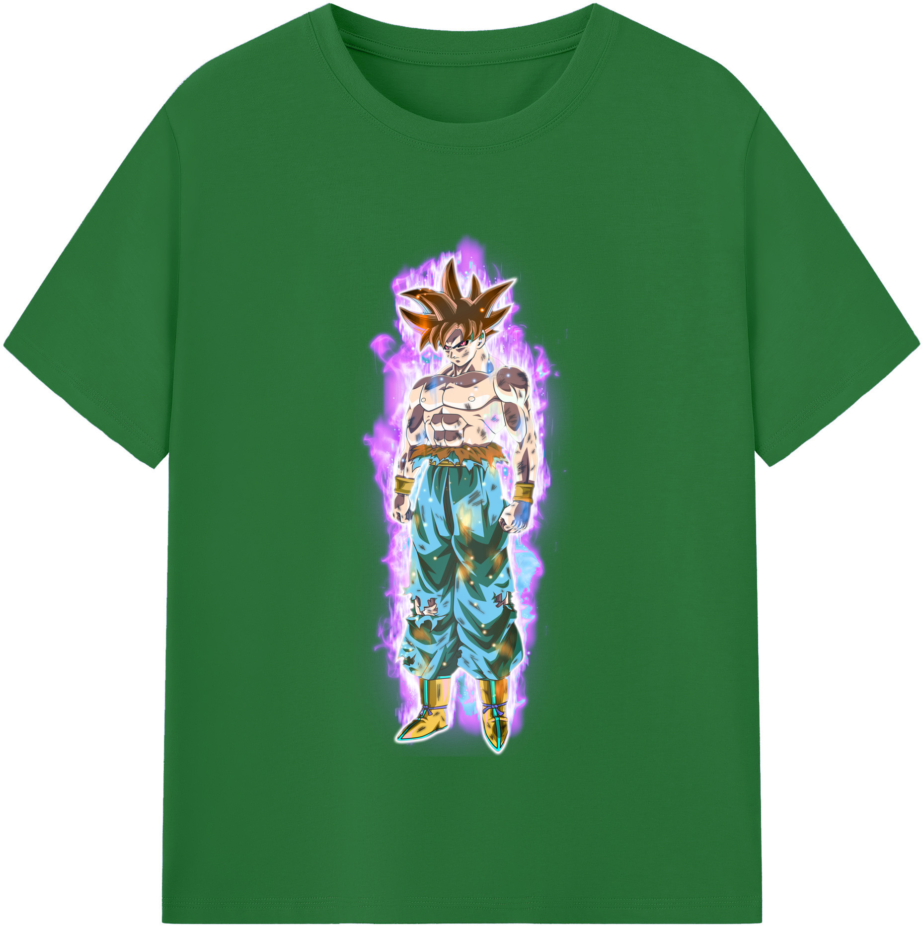 （画像用） ドラゴンボール 孫悟空（そん ごくう）Son Goku カカロット DRAGON BALL Kakarotto 綿100％半袖Tシャツ（フロントプリント）