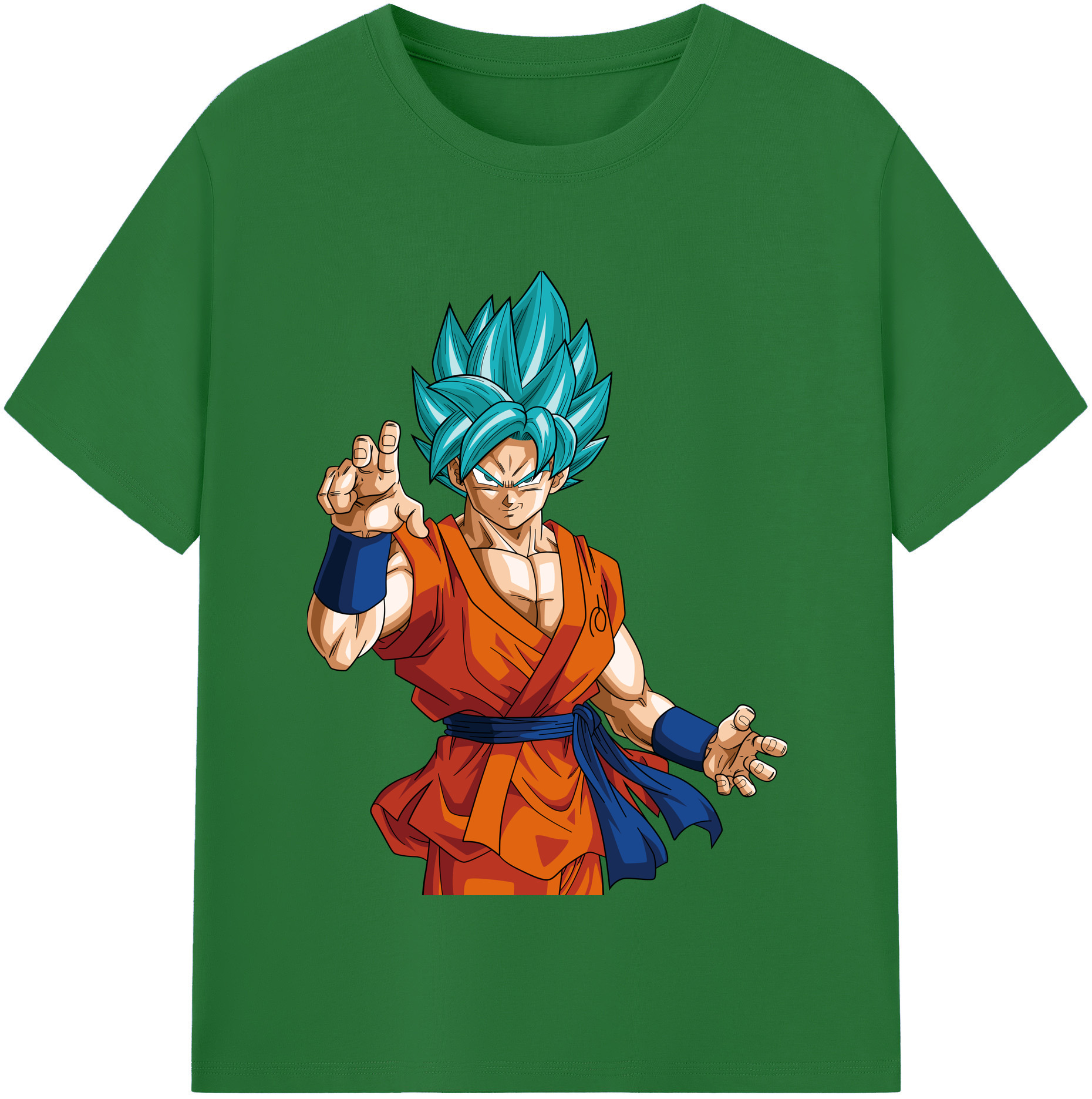 （画像用） ドラゴンボール 孫悟空（そん ごくう）Son Goku カカロット DRAGON BALL Kakarotto 綿100％半袖Tシャツ（フロントプリント）