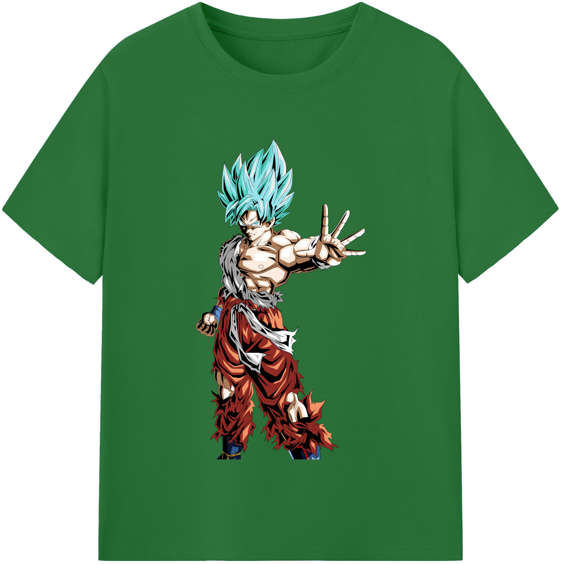 （画像用） ドラゴンボール 孫悟空（そん ごくう）Son Goku カカロット DRAGON BALL Kakarotto 綿100％半袖Tシャツ（フロントプリント）