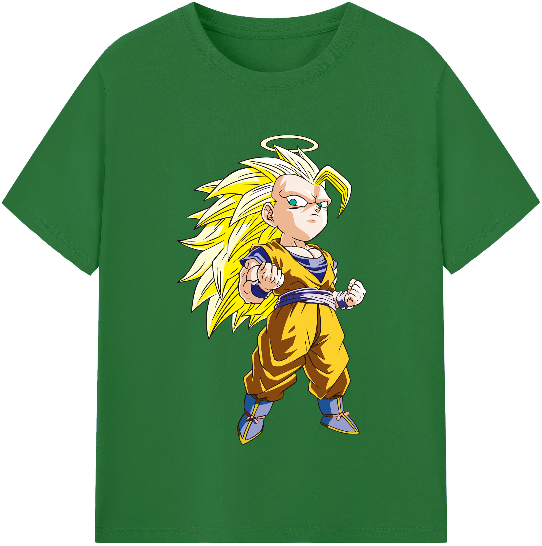 （画像用） ドラゴンボール 孫悟空（そん ごくう）Son Goku カカロット DRAGON BALL Kakarotto 綿100％半袖Tシャツ（フロントプリント）
