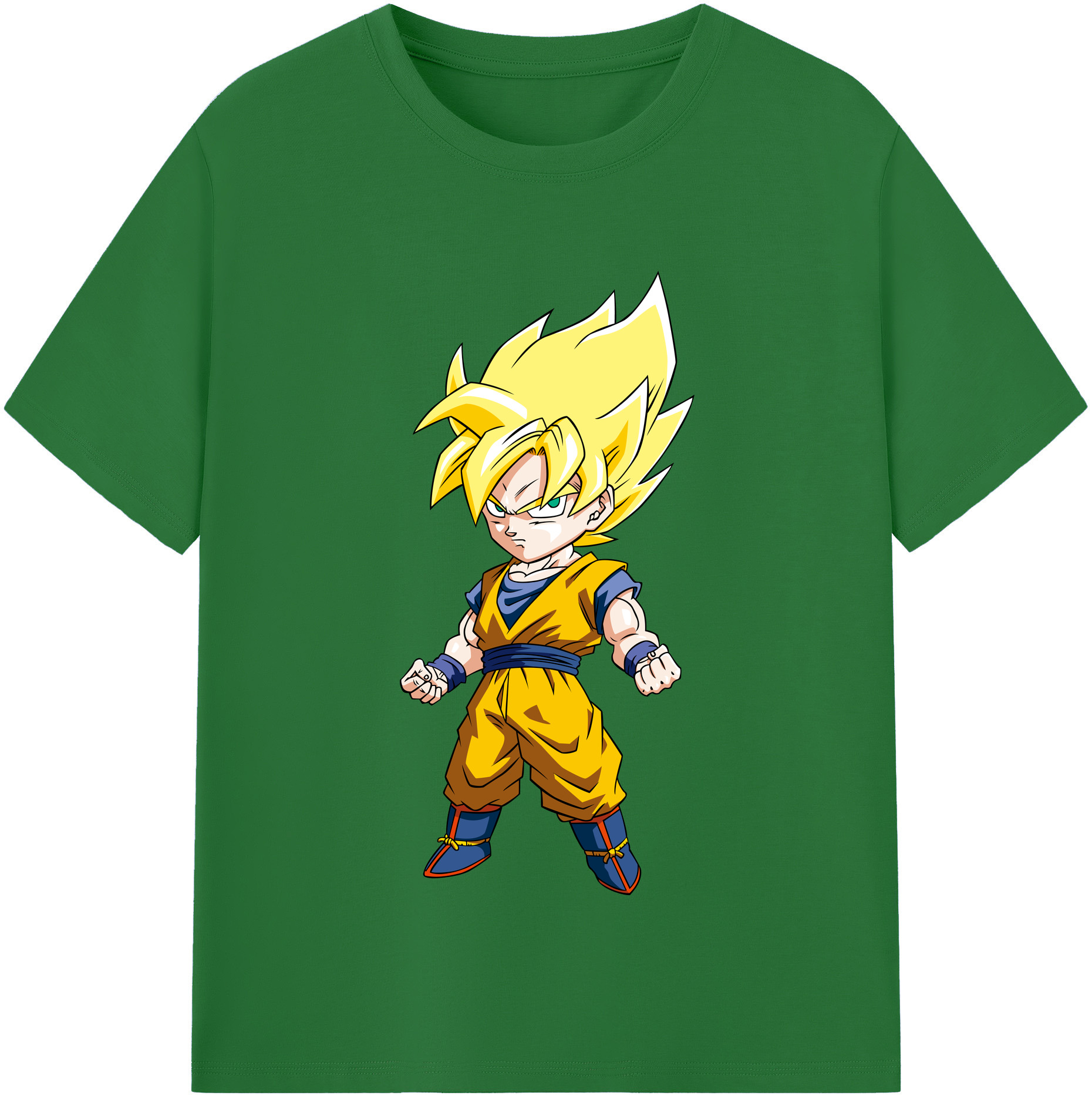 （画像用） ドラゴンボール 孫悟空（そん ごくう）Son Goku カカロット DRAGON BALL Kakarotto 綿100％半袖Tシャツ（フロントプリント）