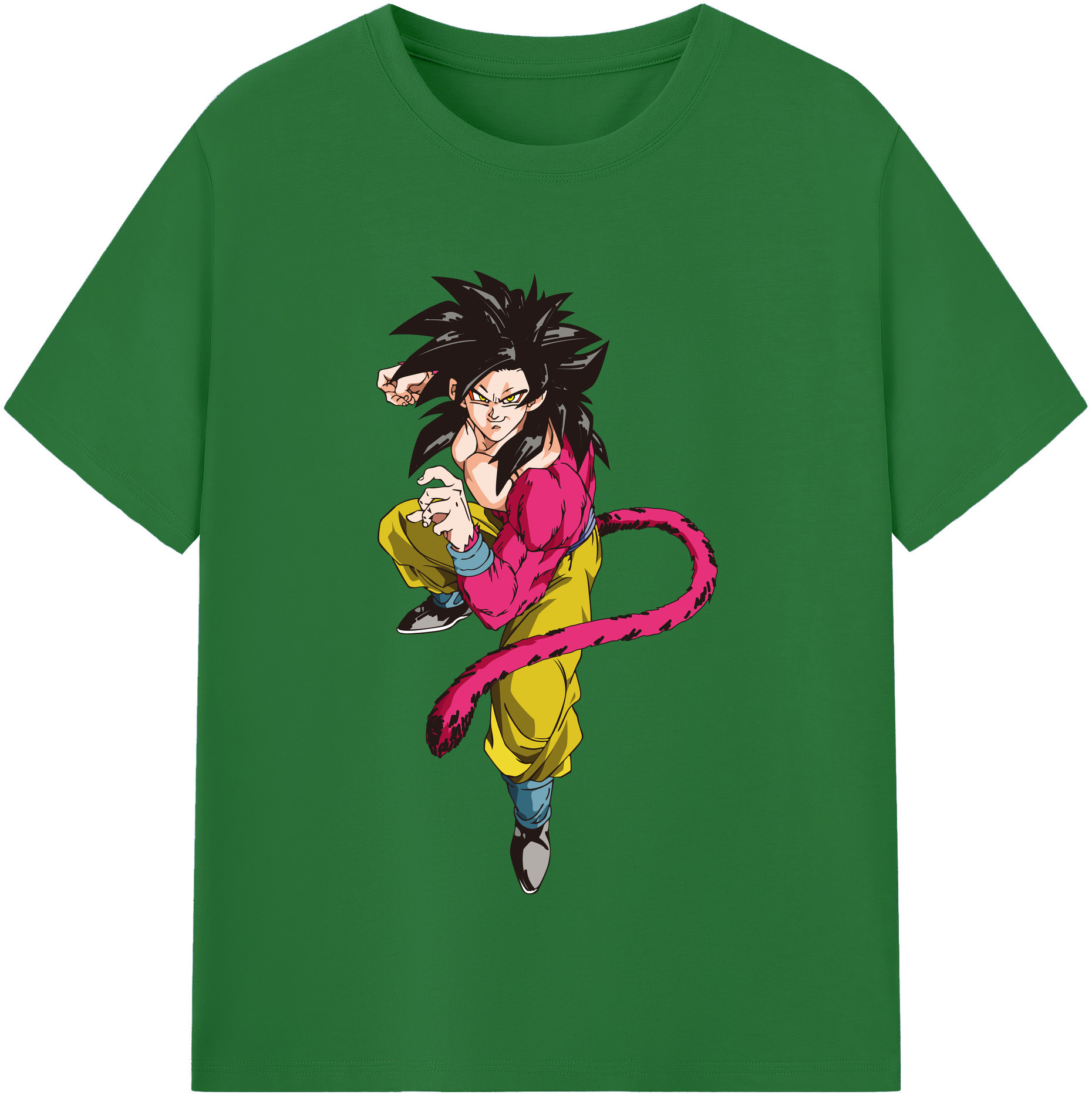 （画像用） ドラゴンボール 孫悟空（そん ごくう）Son Goku カカロット DRAGON BALL Kakarotto 綿100％半袖Tシャツ（フロントプリント）