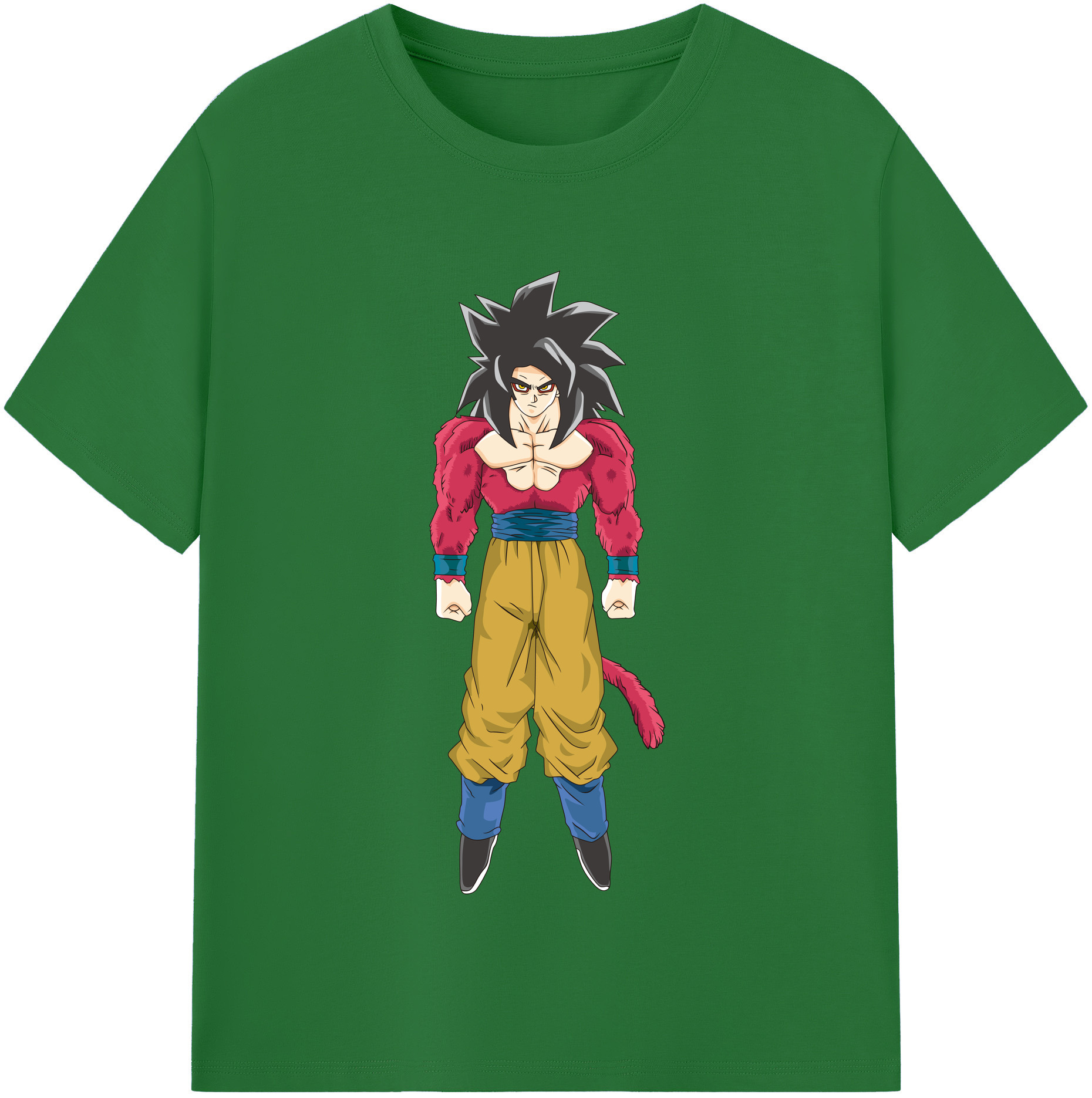 （画像用） ドラゴンボール 孫悟空（そん ごくう）Son Goku カカロット DRAGON BALL Kakarotto 綿100％半袖Tシャツ（フロントプリント）