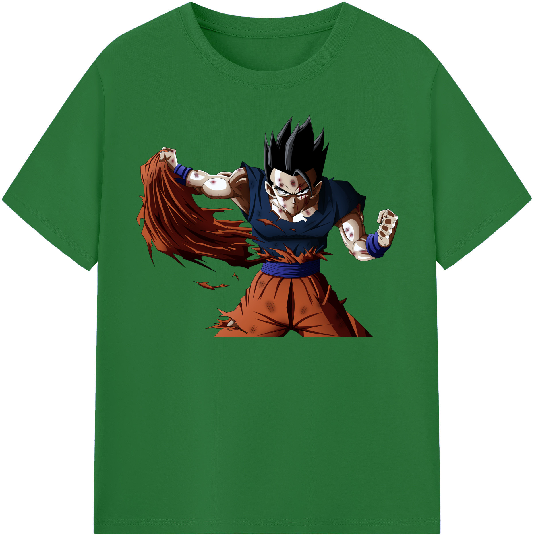 （画像用） ドラゴンボール ベジータ四世（Bejīta Yonsei）DRAGON BALL Vegeta IV 綿100％半袖Tシャツ（フロントプリント）