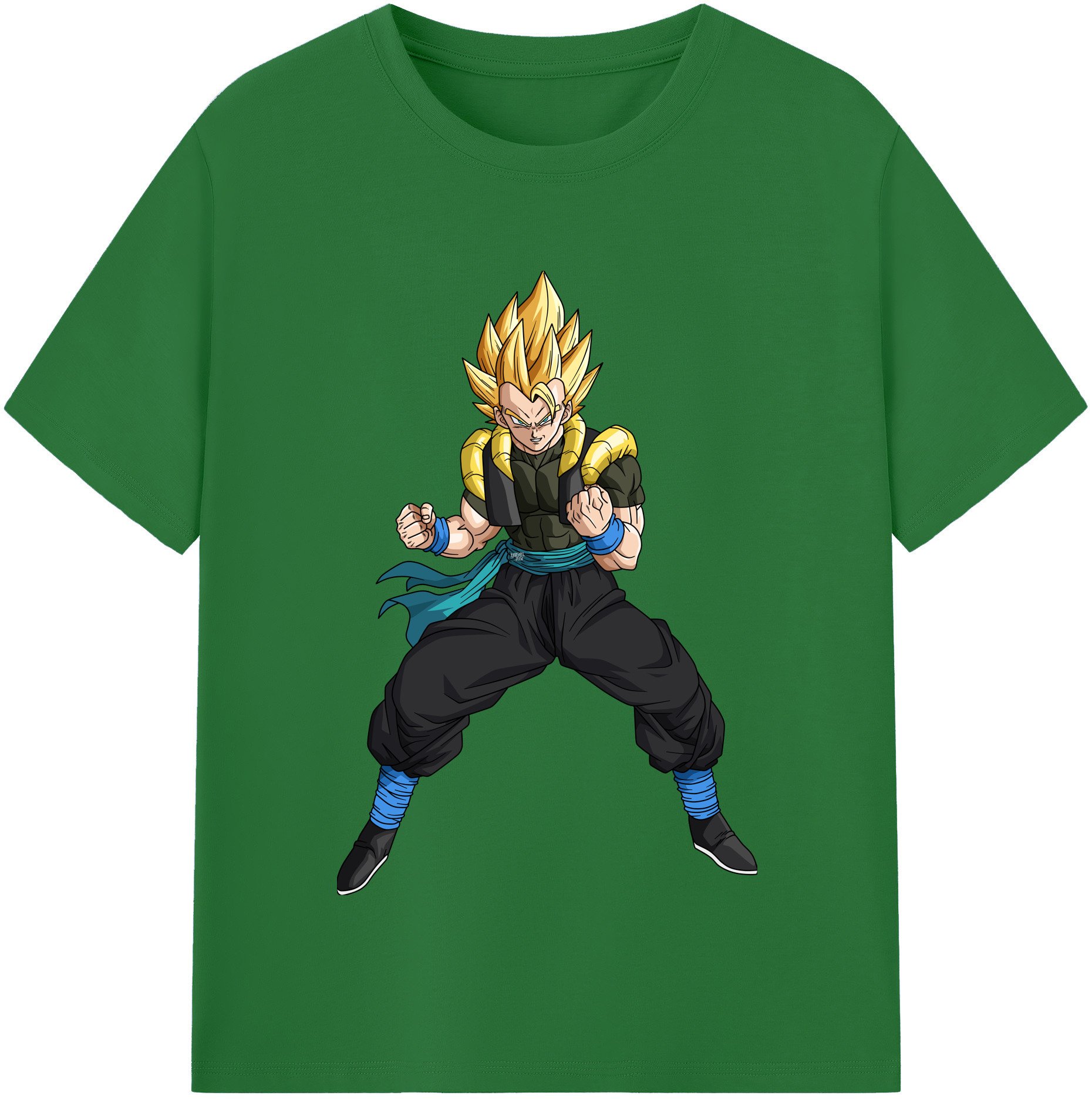 （画像用） ドラゴンボール ベジータ四世（Bejīta Yonsei）DRAGON BALL Vegeta IV 綿100％半袖Tシャツ（フロントプリント）