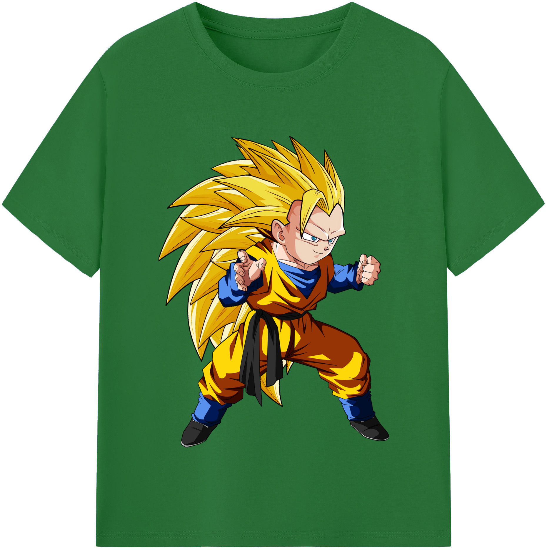 （画像用） ドラゴンボール ベジータ四世（Bejīta Yonsei）DRAGON BALL Vegeta IV 綿100％半袖Tシャツ（フロントプリント）