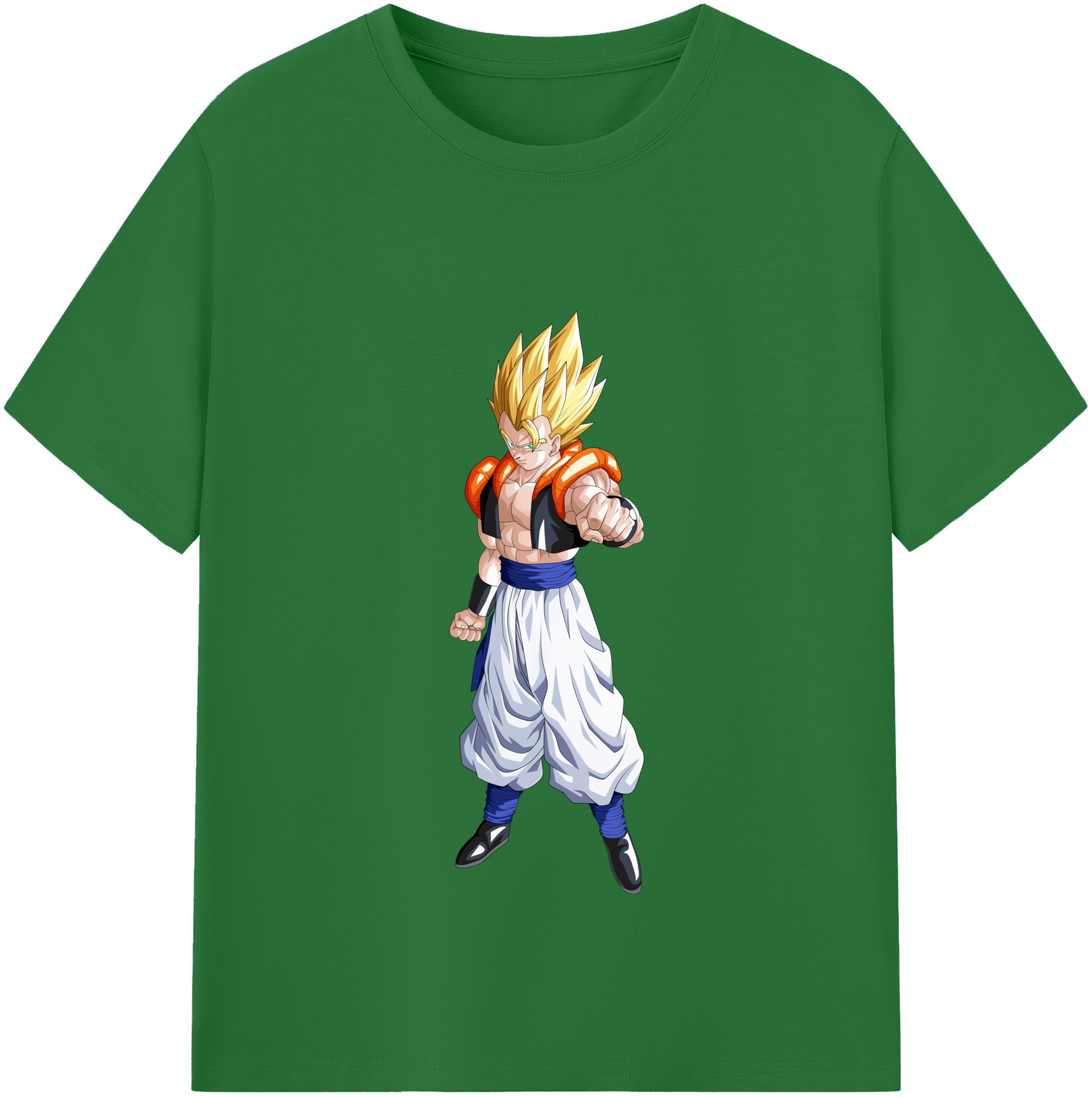 （画像用） ドラゴンボール ベジータ四世（Bejīta Yonsei）DRAGON BALL Vegeta IV 綿100％半袖Tシャツ（フロントプリント）