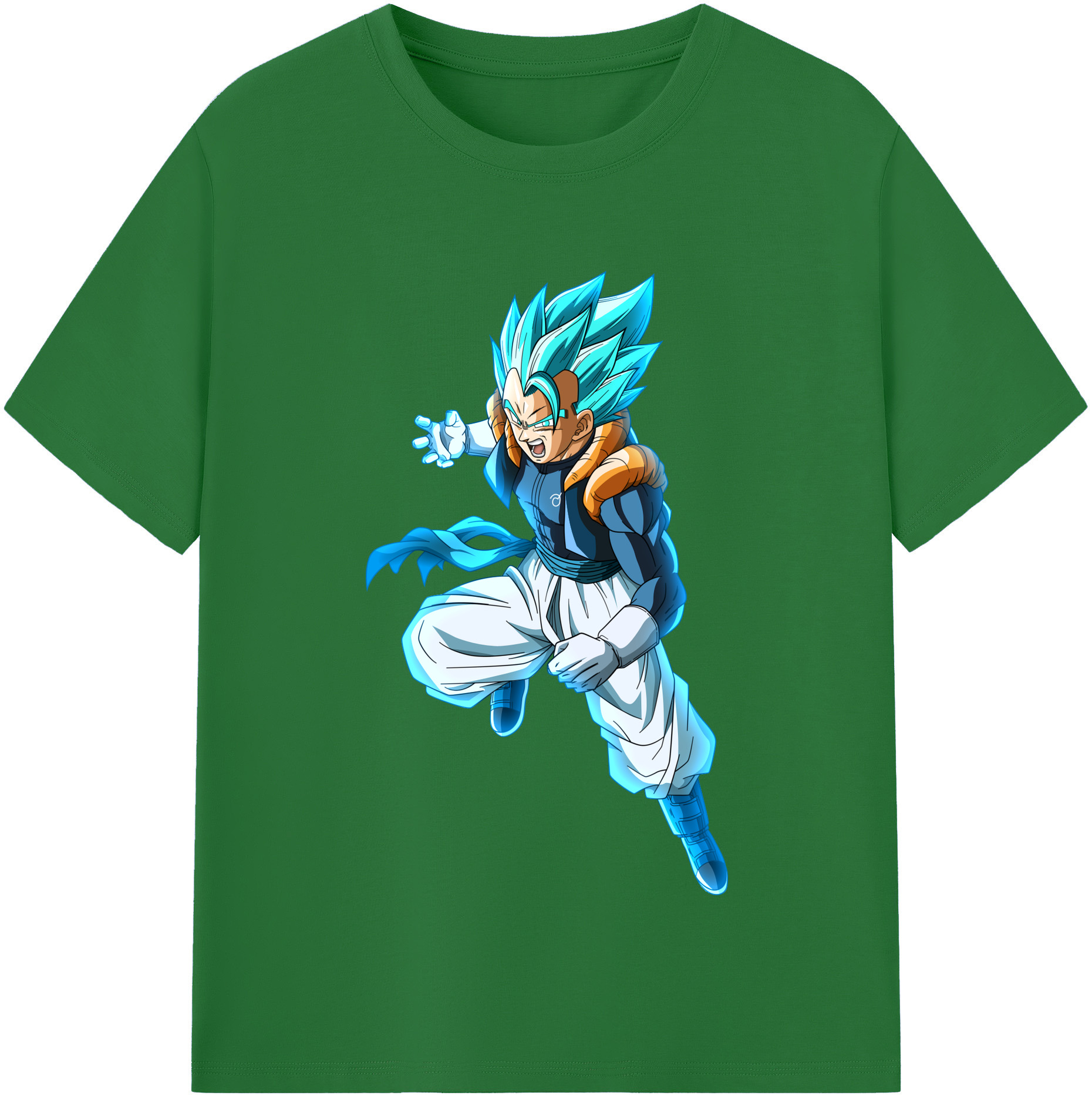 （画像用） ドラゴンボール ベジータ四世（Bejīta Yonsei）DRAGON BALL Vegeta IV 綿100％半袖Tシャツ（フロントプリント）