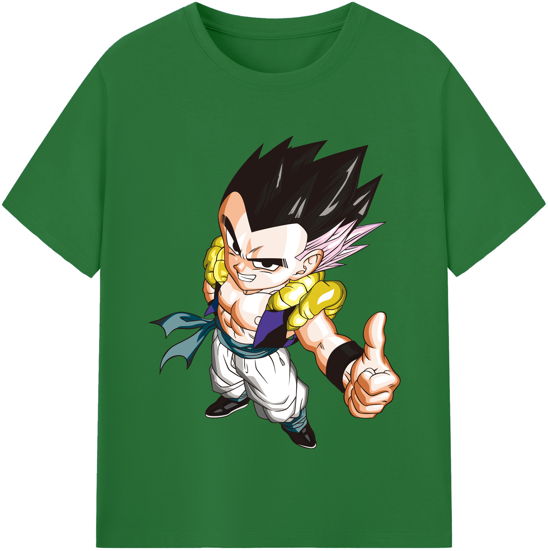 （画像用） ドラゴンボール ベジータ四世（Bejīta Yonsei）DRAGON BALL Vegeta IV 綿100％半袖Tシャツ（フロントプリント）