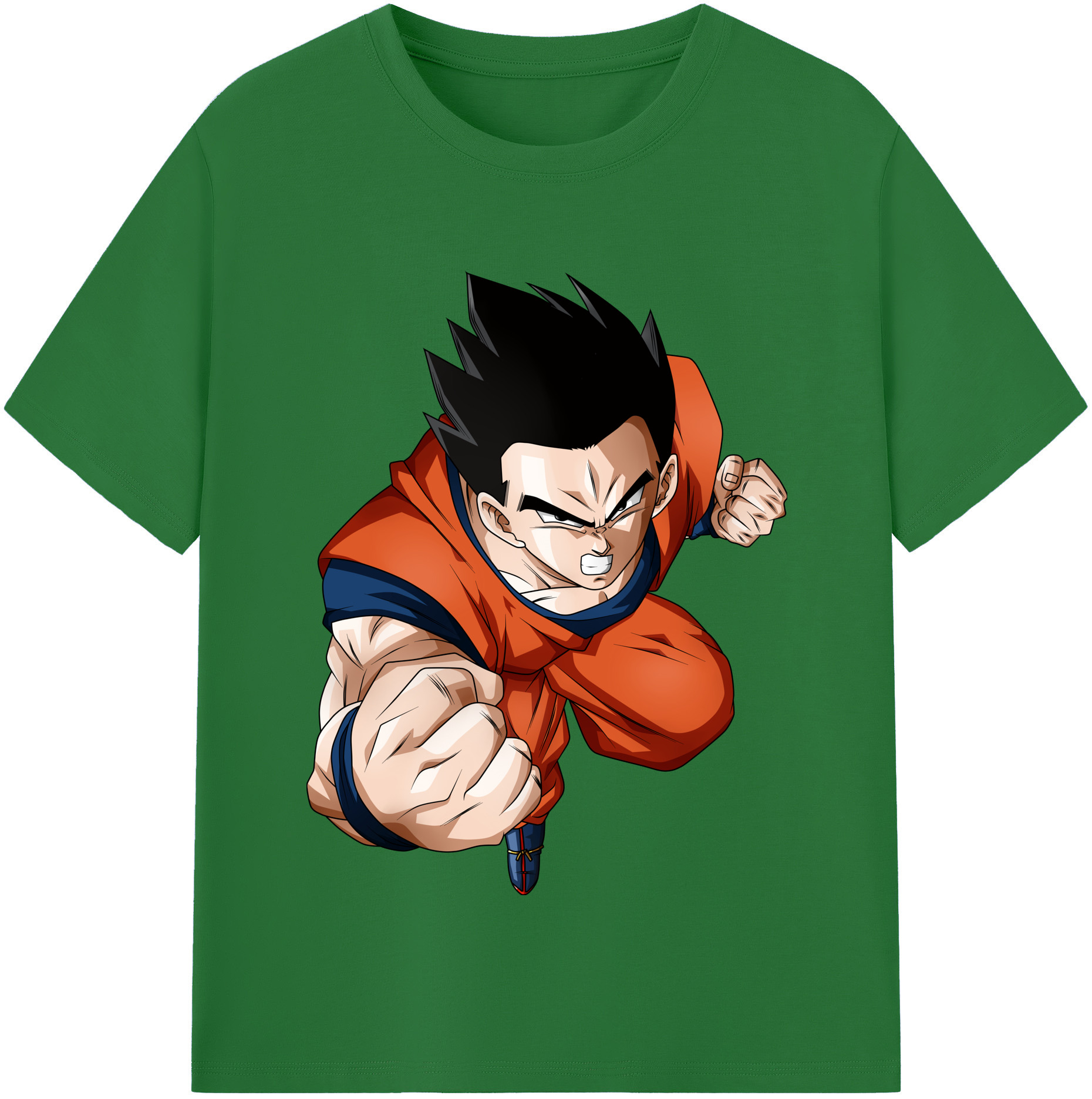 （画像用） ドラゴンボール 孫 悟飯（そんごはん）DRAGON BALL Son Gohan 綿100％半袖Tシャツ（フロントプリント）