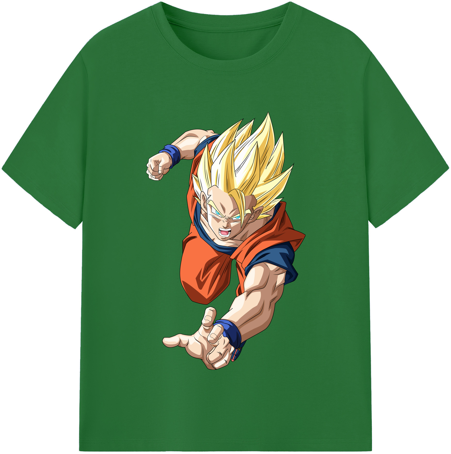（画像用） ドラゴンボール 孫 悟飯（そんごはん）DRAGON BALL Son Gohan 綿100％半袖Tシャツ（フロントプリント）