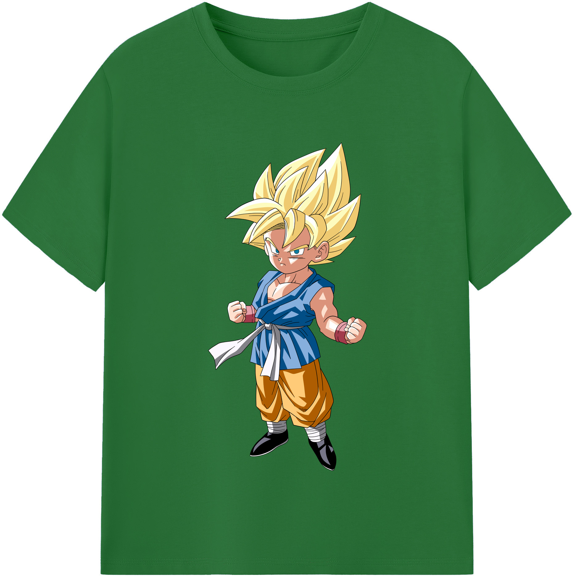 （画像用） ドラゴンボール 孫 悟飯（そんごはん）DRAGON BALL Son Gohan 綿100％半袖Tシャツ（フロントプリント）