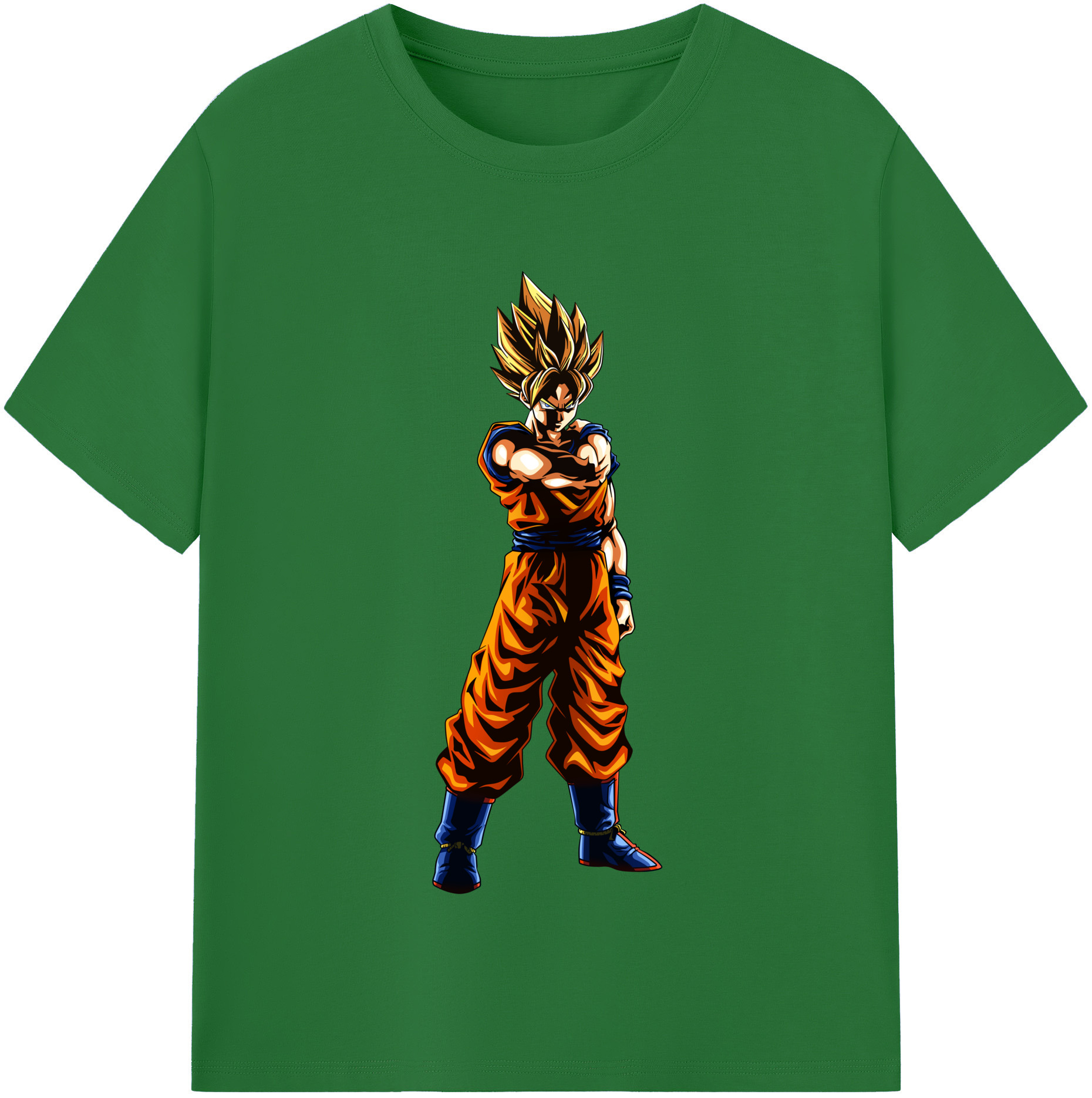 （画像用） ドラゴンボール 孫 悟飯（そんごはん）DRAGON BALL Son Gohan 綿100％半袖Tシャツ（フロントプリント）