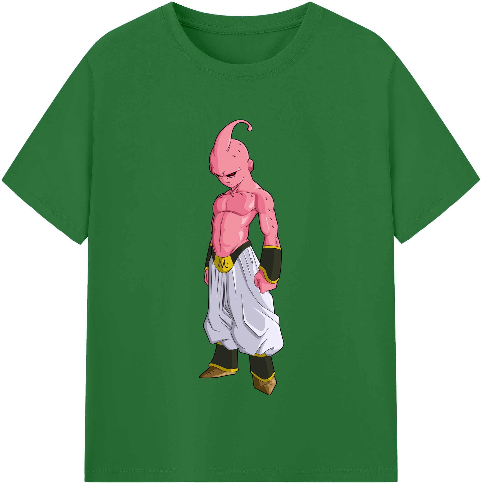 （画像用） ドラゴンボール 魔人ブウ DRAGON BALL Majin Buu 綿100％半袖Tシャツ（フロントプリント）