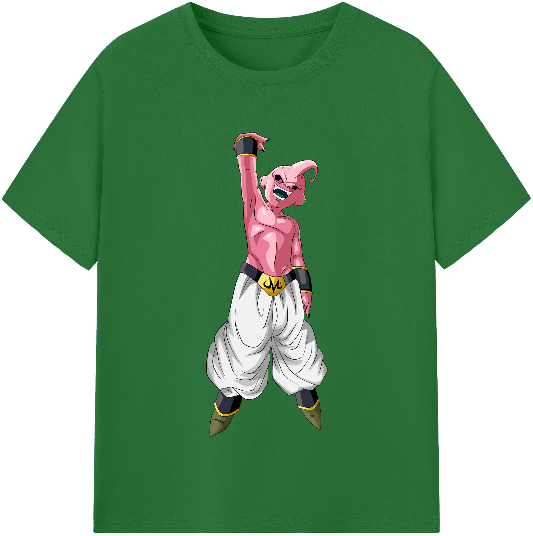 （画像用） ドラゴンボール 魔人ブウ DRAGON BALL Majin Buu 綿100％半袖Tシャツ（フロントプリント）