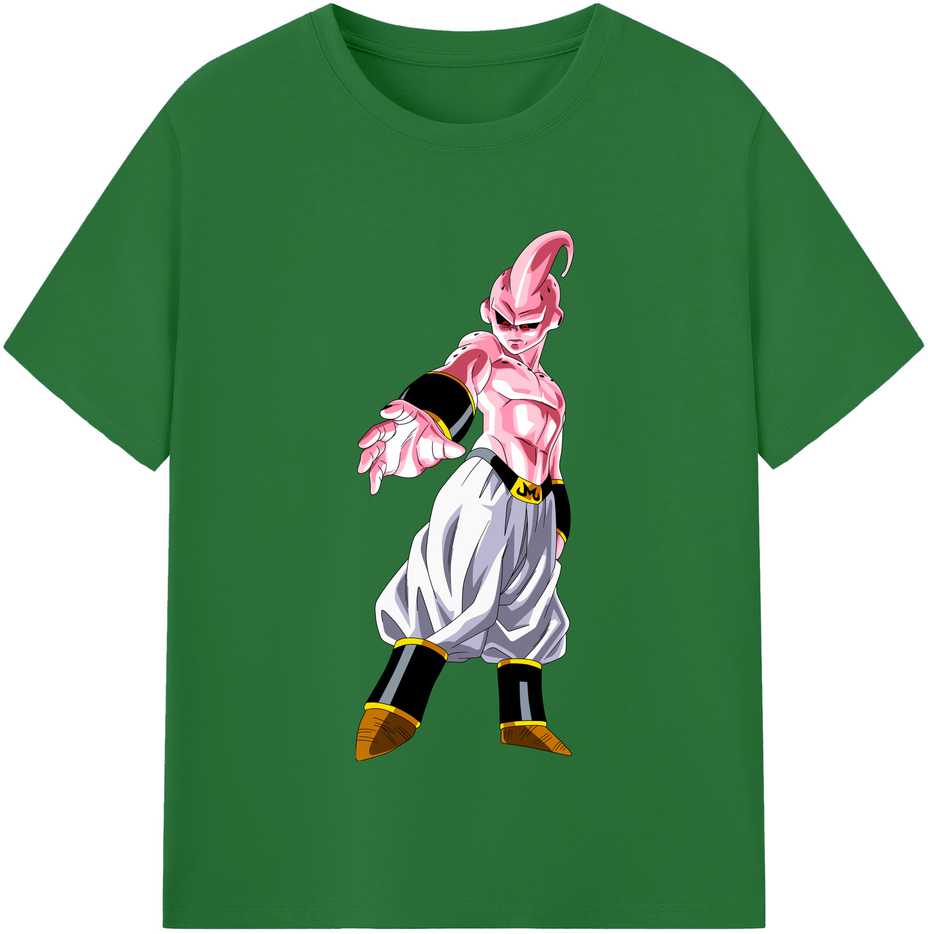 （画像用） ドラゴンボール 魔人ブウ DRAGON BALL Majin Buu 綿100％半袖Tシャツ（フロントプリント）