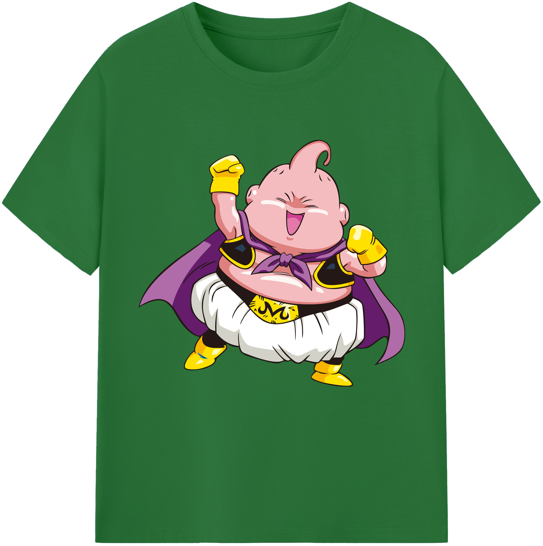 （画像用） ドラゴンボール 魔人ブウ DRAGON BALL Majin Buu 綿100％半袖Tシャツ（フロントプリント）